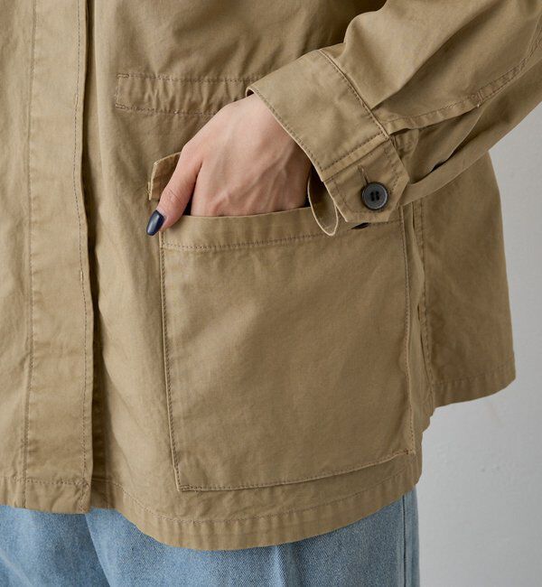  「【リバイバル】ノーカラーミリタリージャケット」|テーラードジャケット|