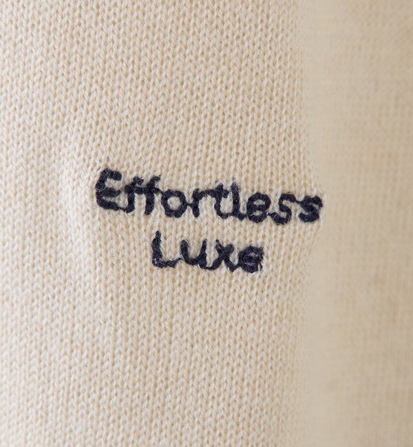  「レイヤード風配色ニットカーディガン」|カーディガン|