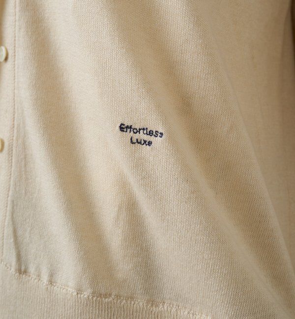  「レイヤード風配色ニットカーディガン」|カーディガン|