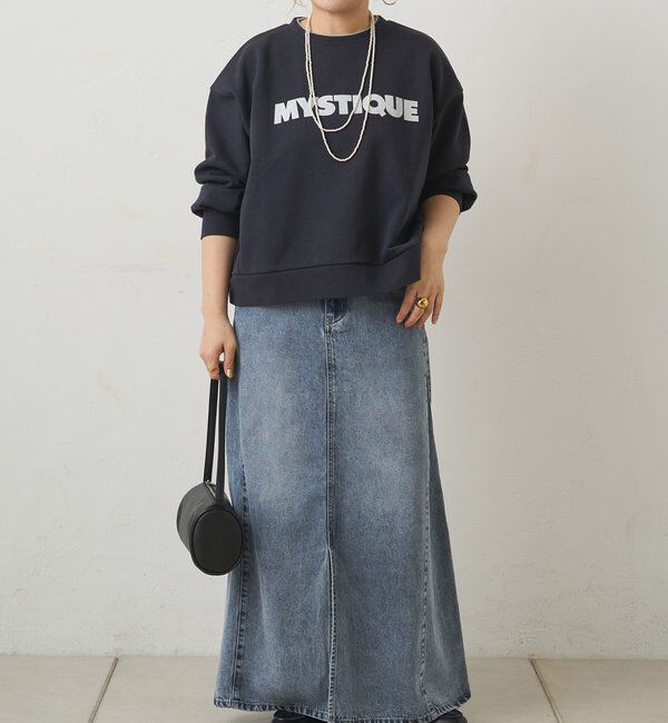  「レイヤード風スウェット」|プルオーバー|