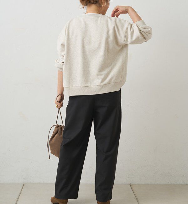  「レイヤード風スウェット」|プルオーバー|