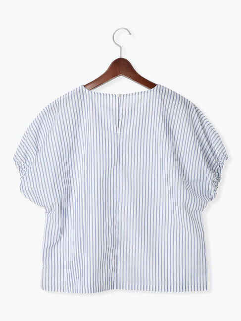 Te chichi TERRASSE「【ｲｰｼﾞｰｹｱ/接触冷感】無地/柄アソートパフスリーブブラウス」|シャツ・ブラウス|