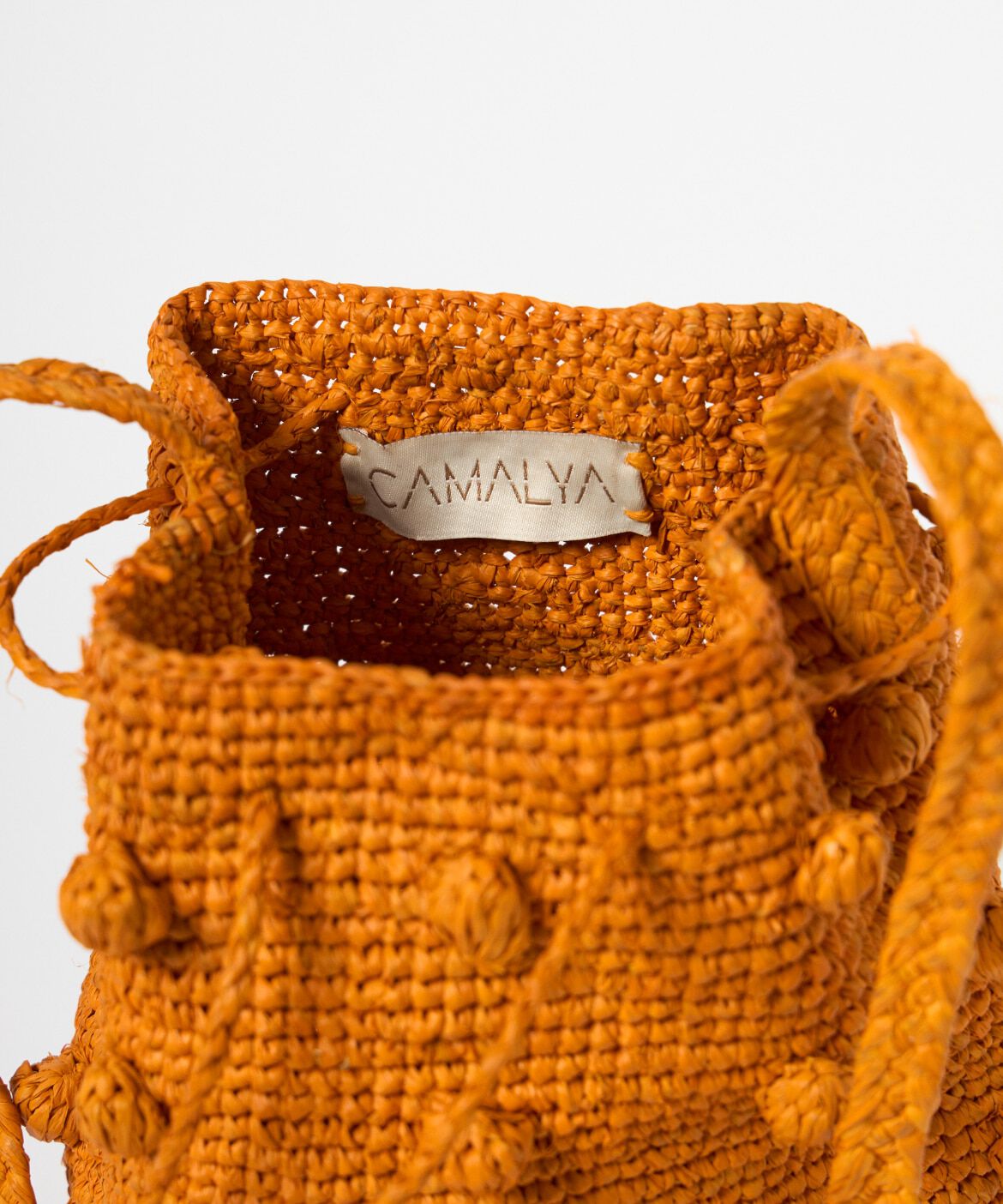 INED「《FAVORITE》ラフィアショルダーバッグ NELIA《Camalya》」|かごバッグ|