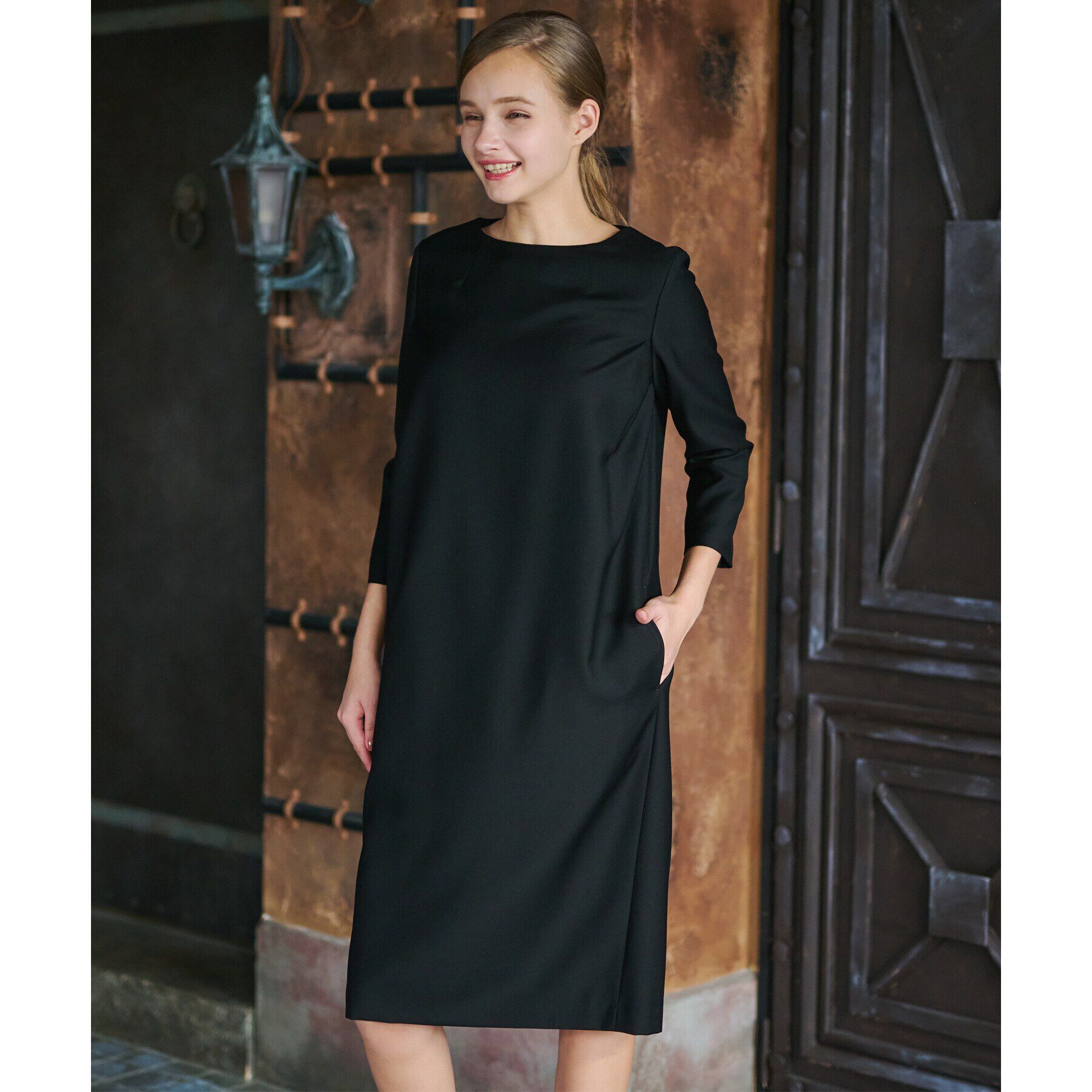 DRESSTERIOR「【セットアップ可】ブラックフォーマルワンピース」|ワンピース|