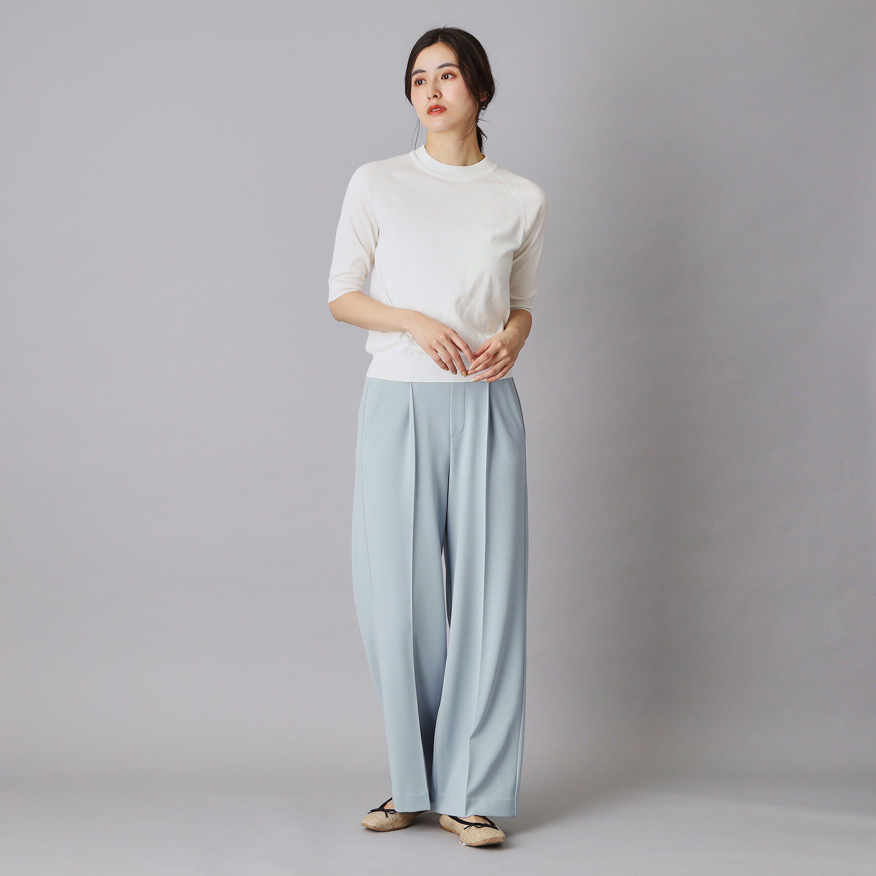 DRESSTERIOR「センタープレスジョーゼットパンツ」|その他|