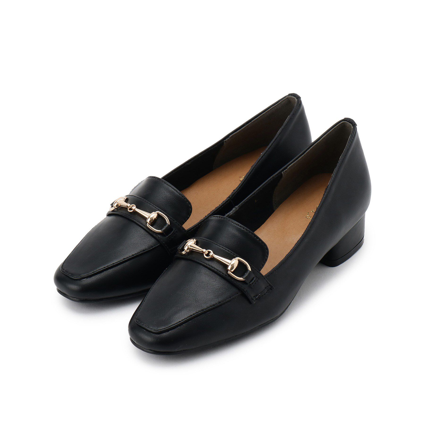 grove「ビットヒールローファー」|パンプス|ブラック(019)