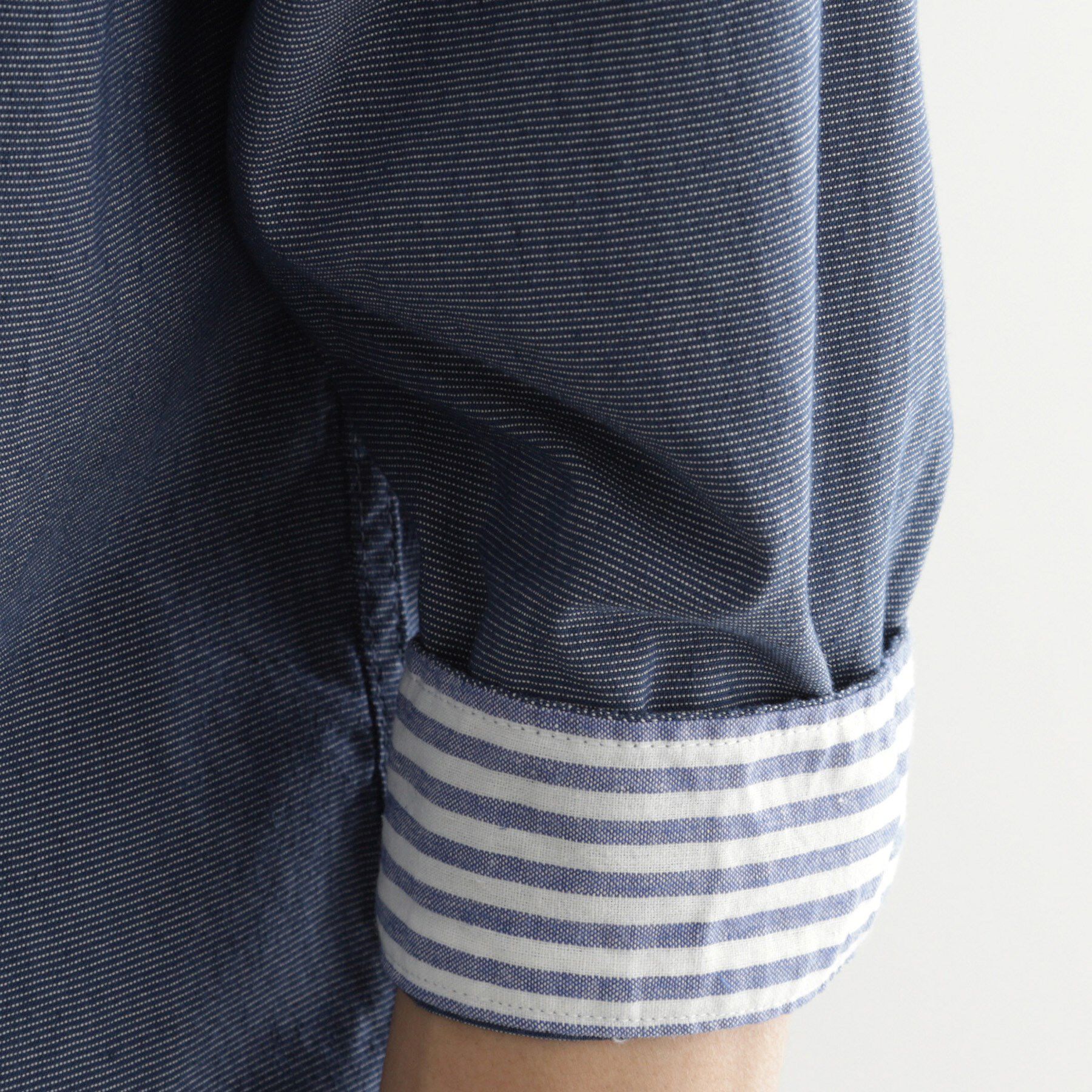 tk.TAKEO KIKUCHI「綿麻混七分袖シャツ」|シャツ・ブラウス|