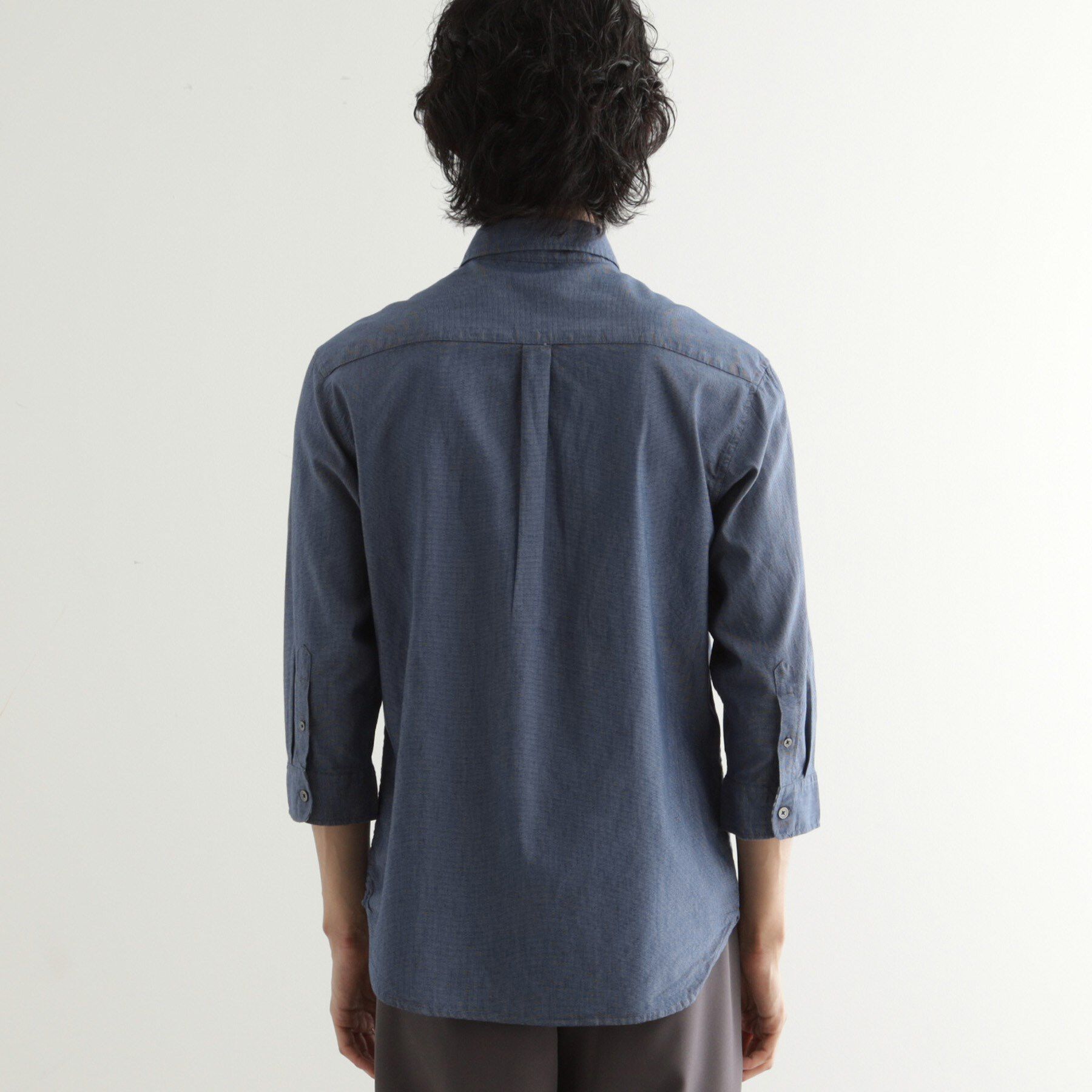 tk.TAKEO KIKUCHI「綿麻混七分袖シャツ」|シャツ・ブラウス|