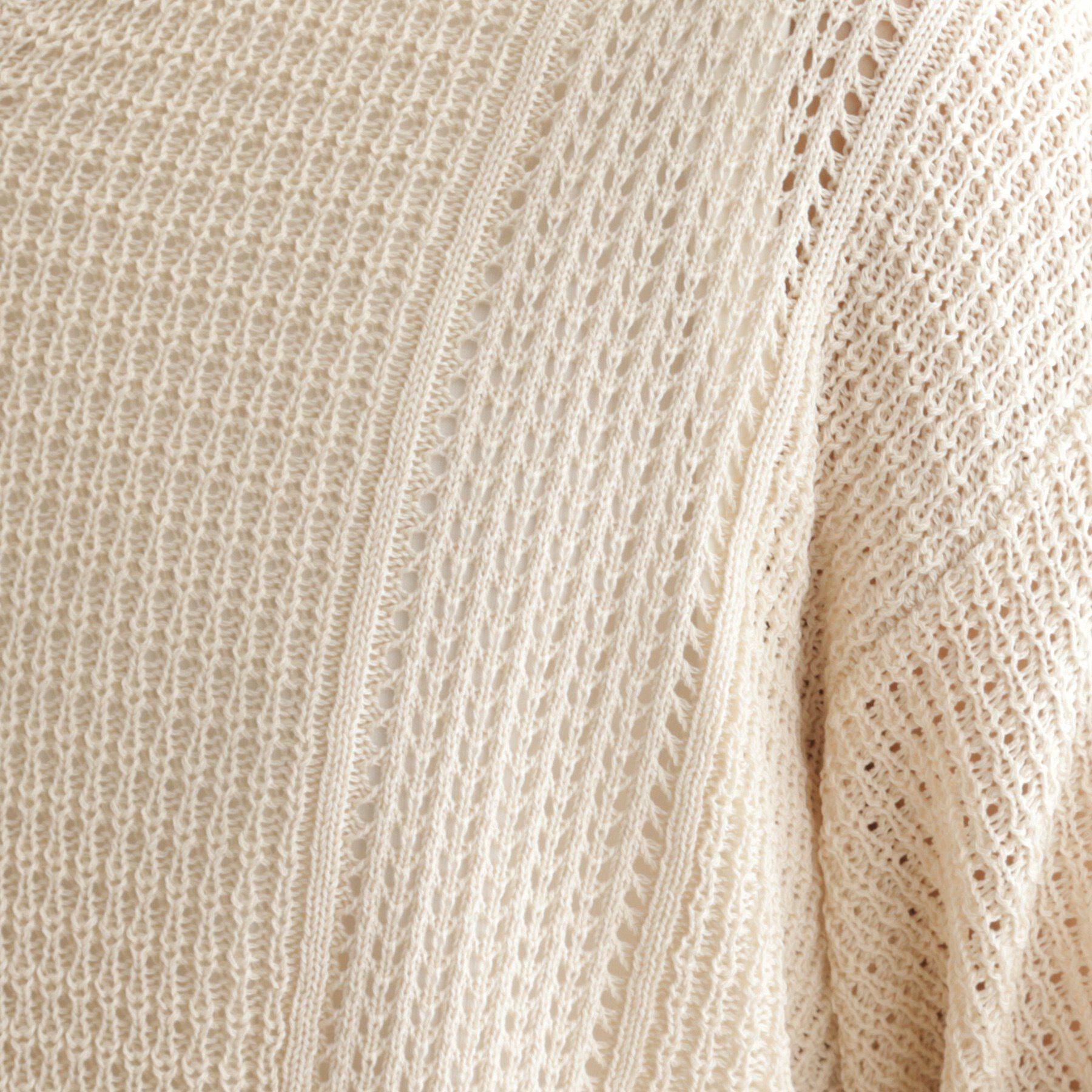 tk.TAKEO KIKUCHI「リネンライクニットポロシャツ」|ニット・セーター|