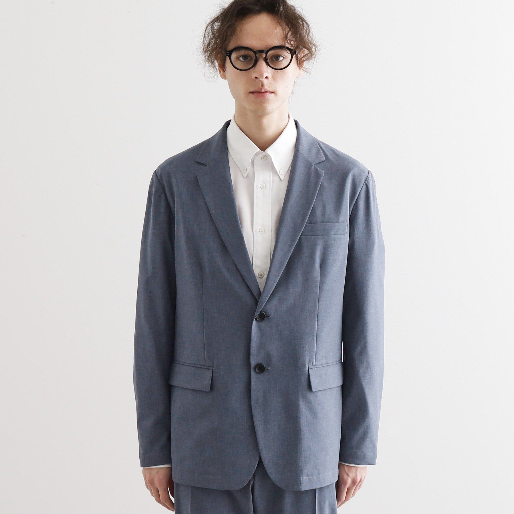 tk.TAKEO KIKUCHI「【洗える/吸水速乾】機能性ポリトロジャケット/セットアップ対応」|テーラードジャケット|