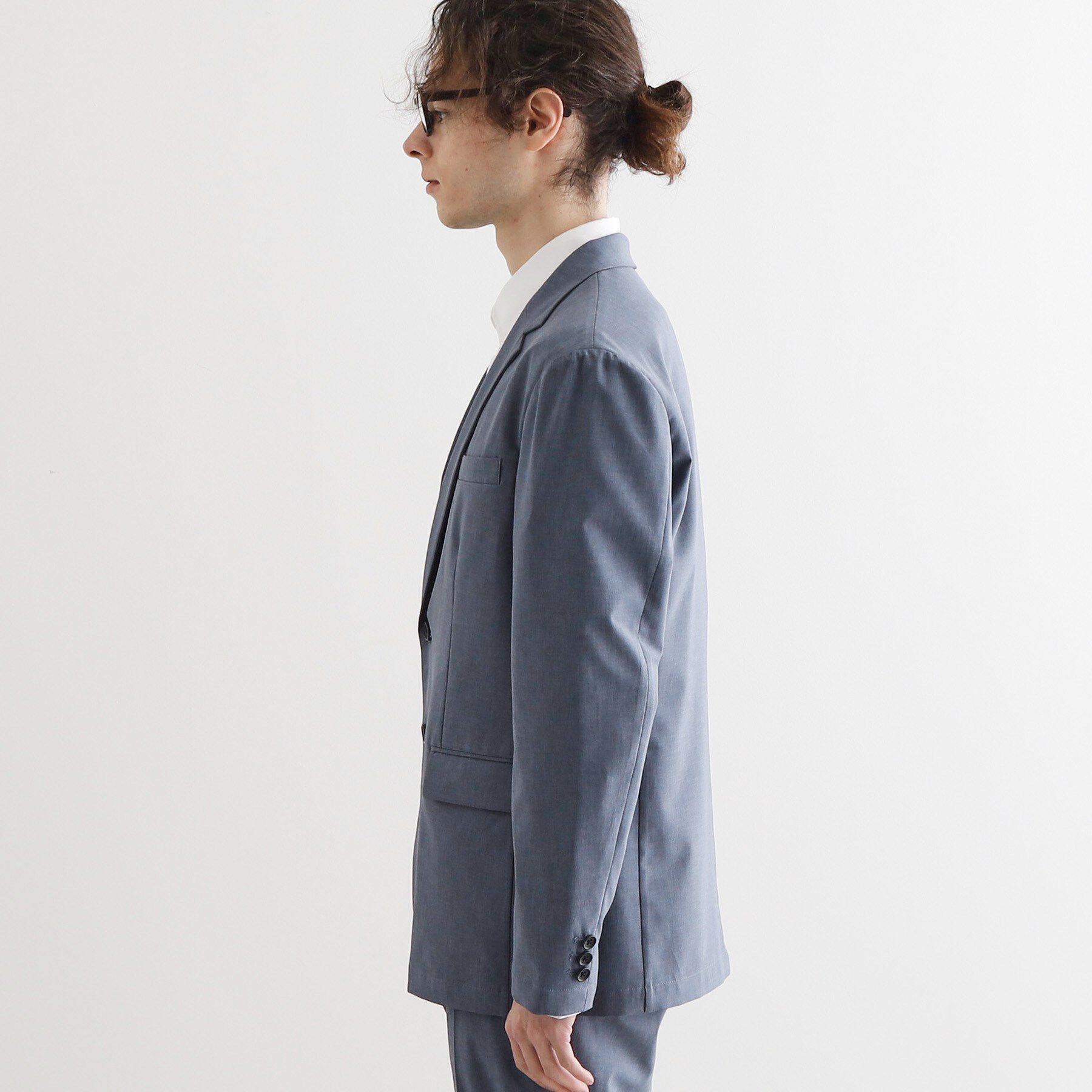 tk.TAKEO KIKUCHI「【洗える/吸水速乾】機能性ポリトロジャケット/セットアップ対応」|テーラードジャケット|