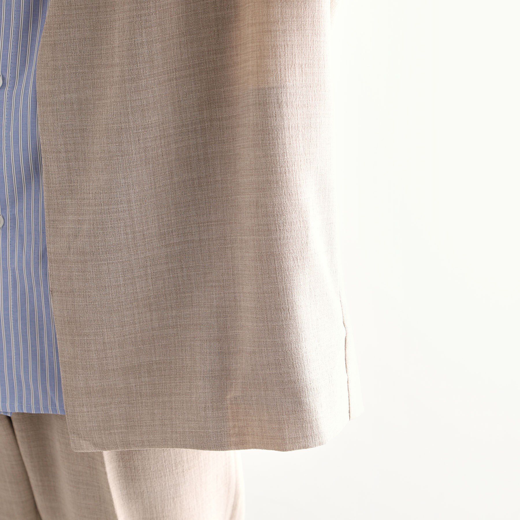 tk.TAKEO KIKUCHI「テックキャンバスノーカラージャケット」|ノーカラージャケット|