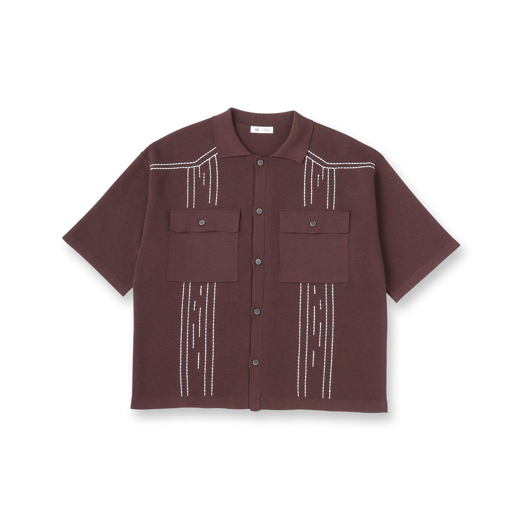 tk.TAKEO KIKUCHI「ウェスタンポロカーディガン」|カーディガン|