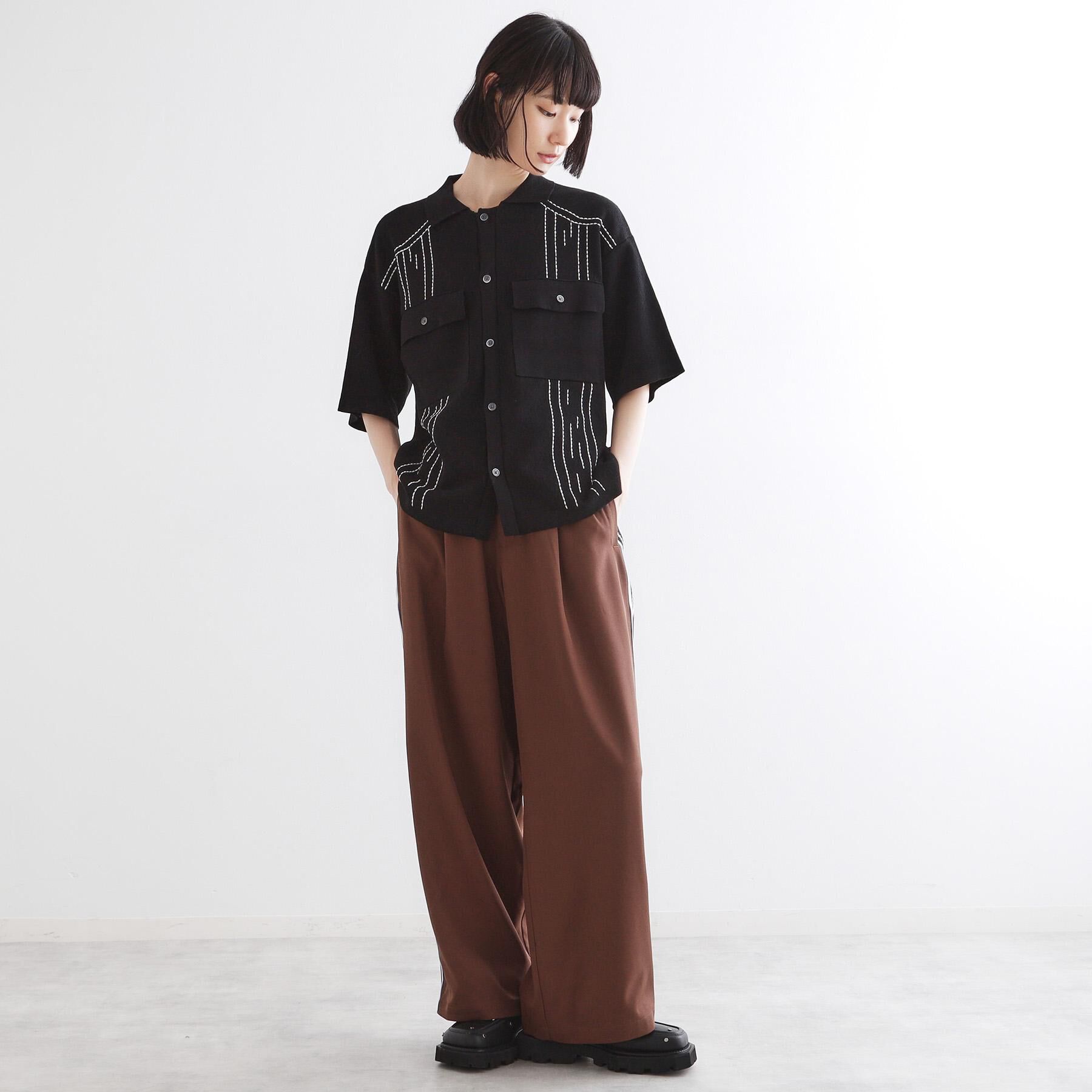 tk.TAKEO KIKUCHI「ウェスタンポロカーディガン」|カーディガン|