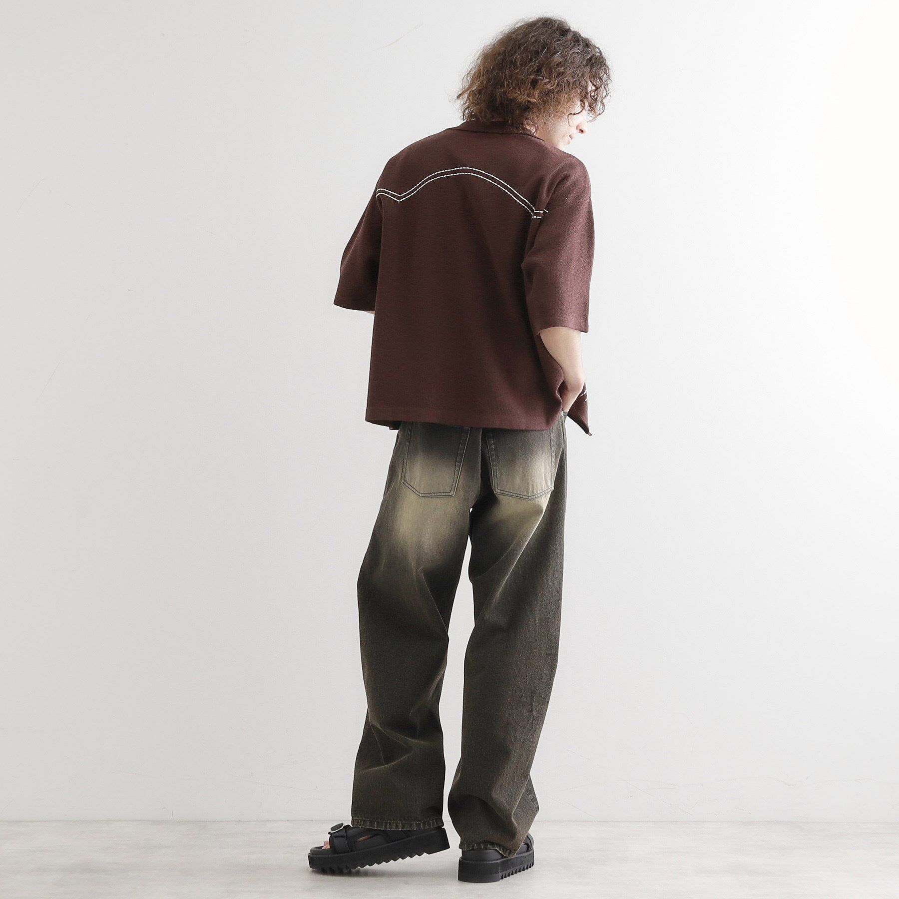 tk.TAKEO KIKUCHI「ウェスタンポロカーディガン」|カーディガン|