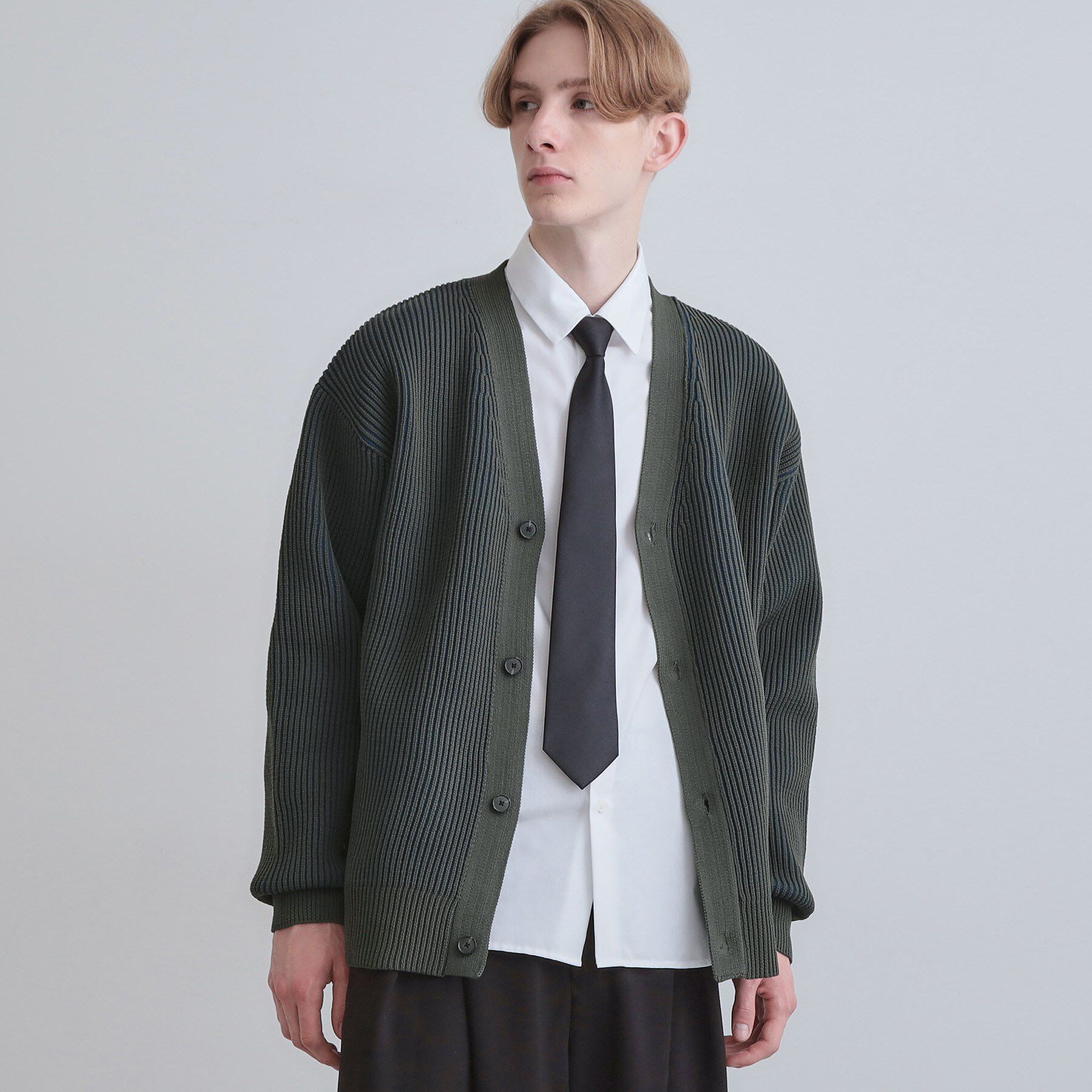 tk.TAKEO KIKUCHI「プレーティングカーディガン」|カーディガン|