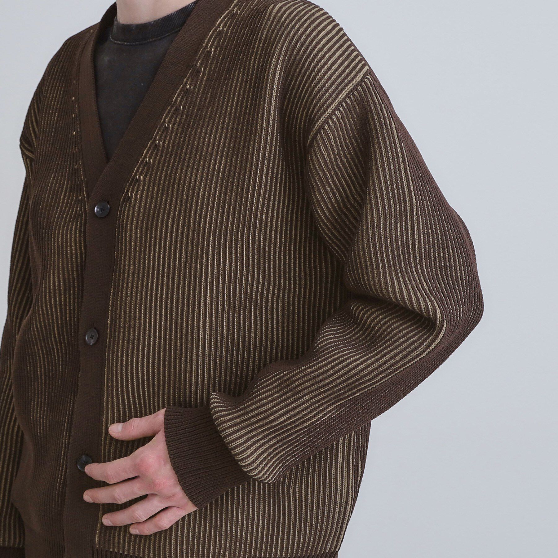 tk.TAKEO KIKUCHI「プレーティングカーディガン」|カーディガン|