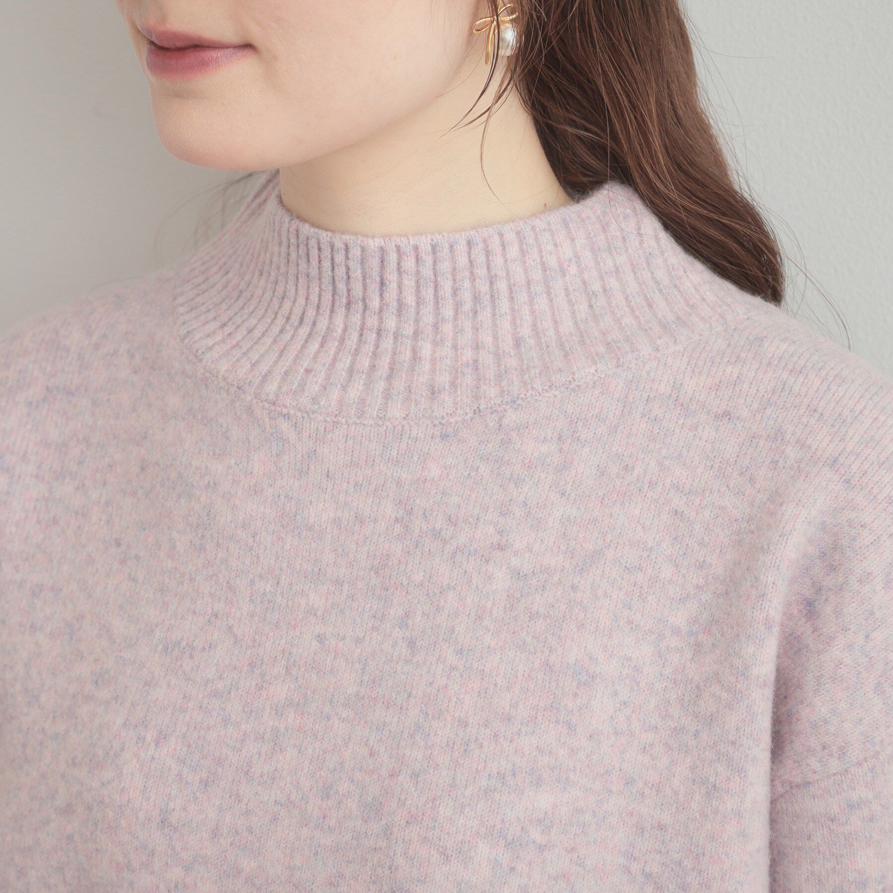 Couture broach「【5色展開】やわらかヤクライクニット」|ニット・セーター|