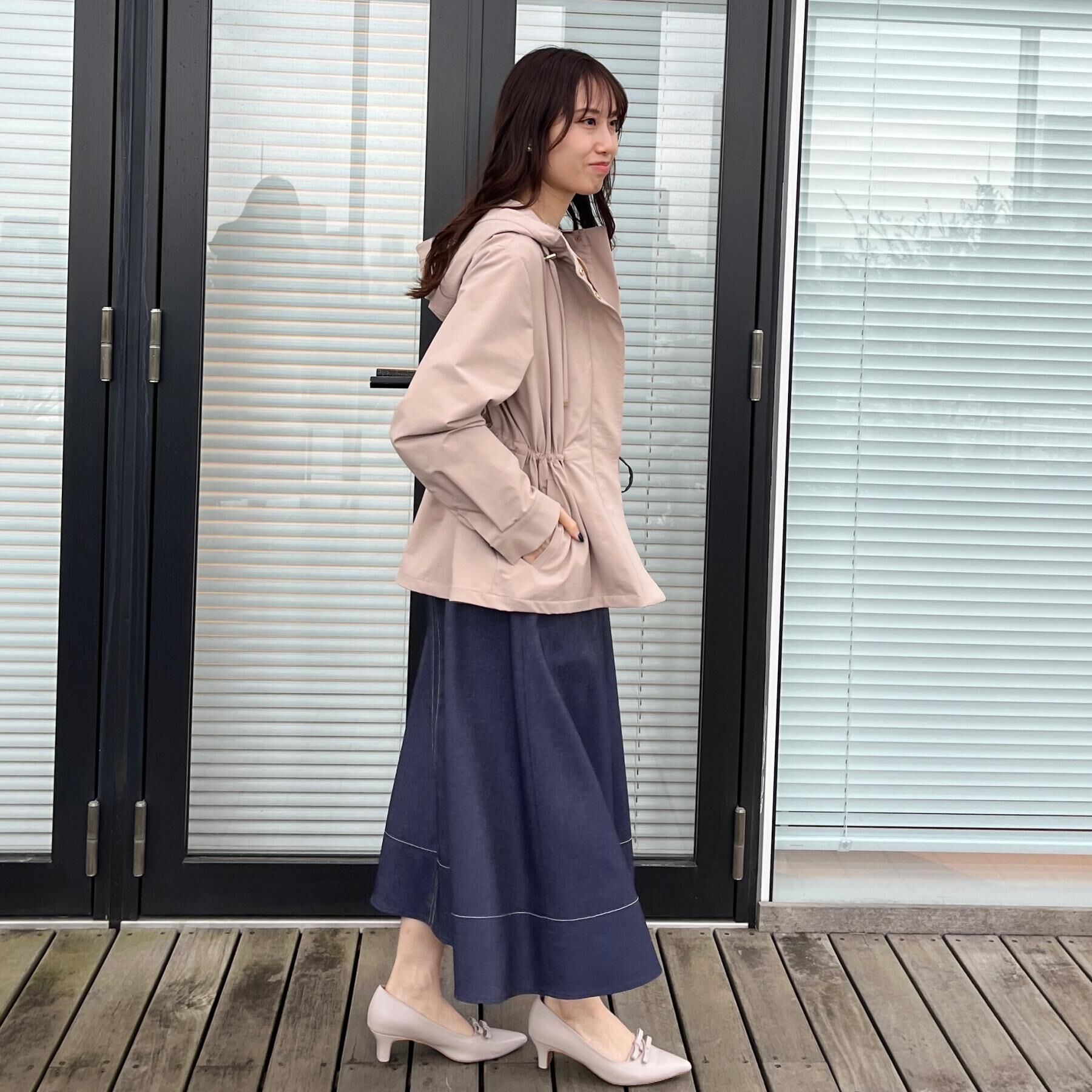 Couture broach「【撥水・洗える】愛されマンパ」|ブルゾン・スタジャン|