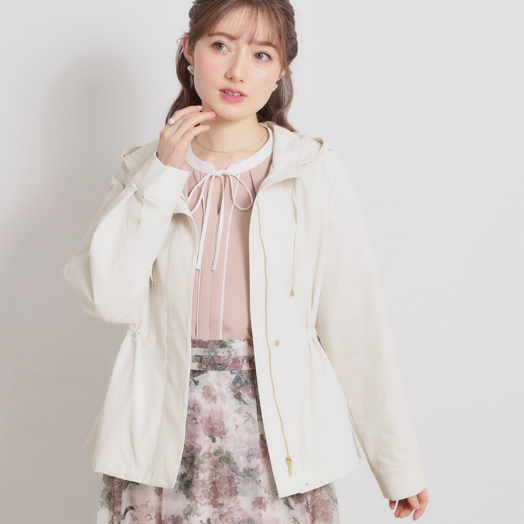 Couture broach「【撥水・洗える】愛されマンパ」|ブルゾン・スタジャン|