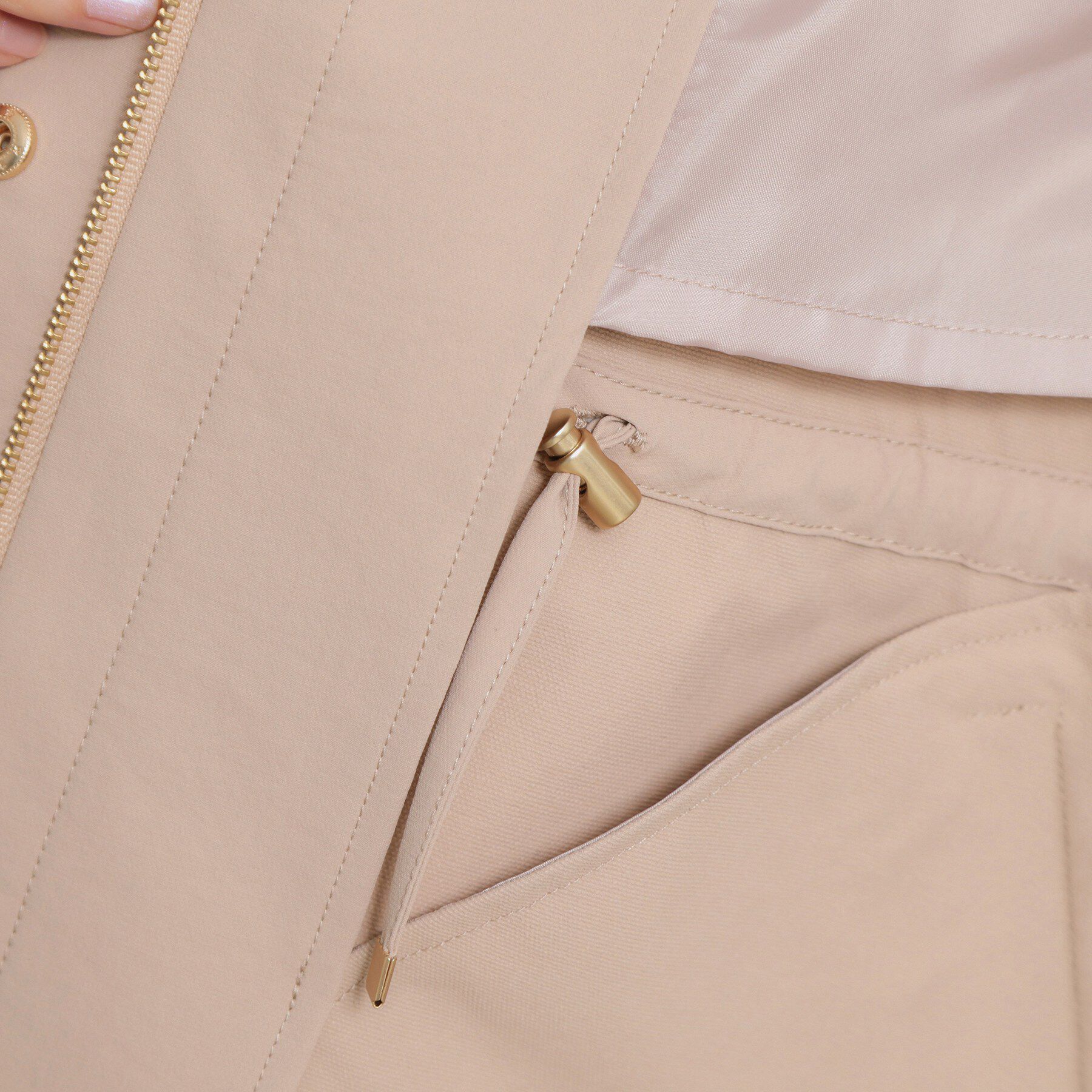 Couture broach「【撥水・洗える】愛されマンパ」|ブルゾン・スタジャン|