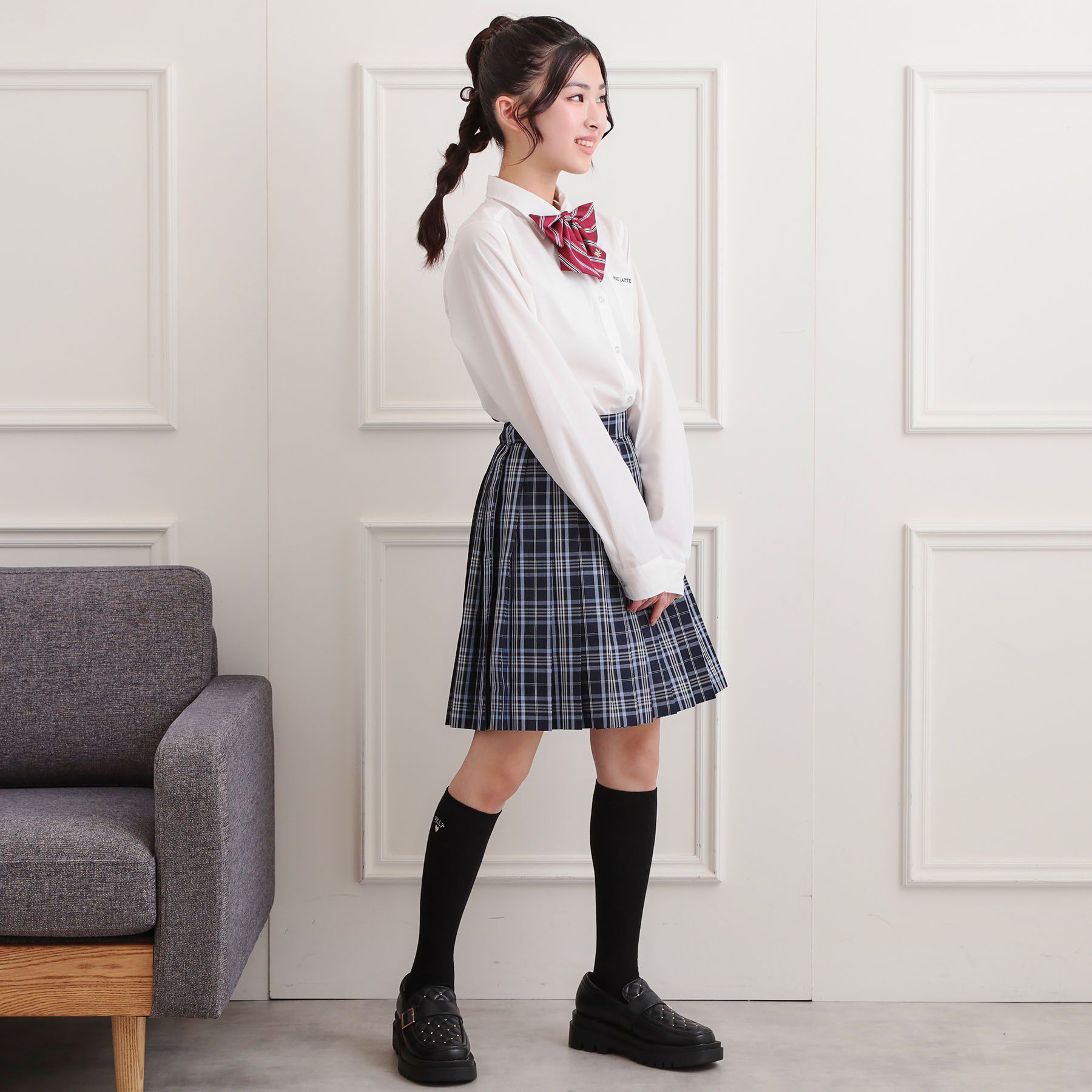 PINK-latte「【2026年入卒・セレモニー・卒服】ベーシックシャツ」|シャツ・ブラウス|