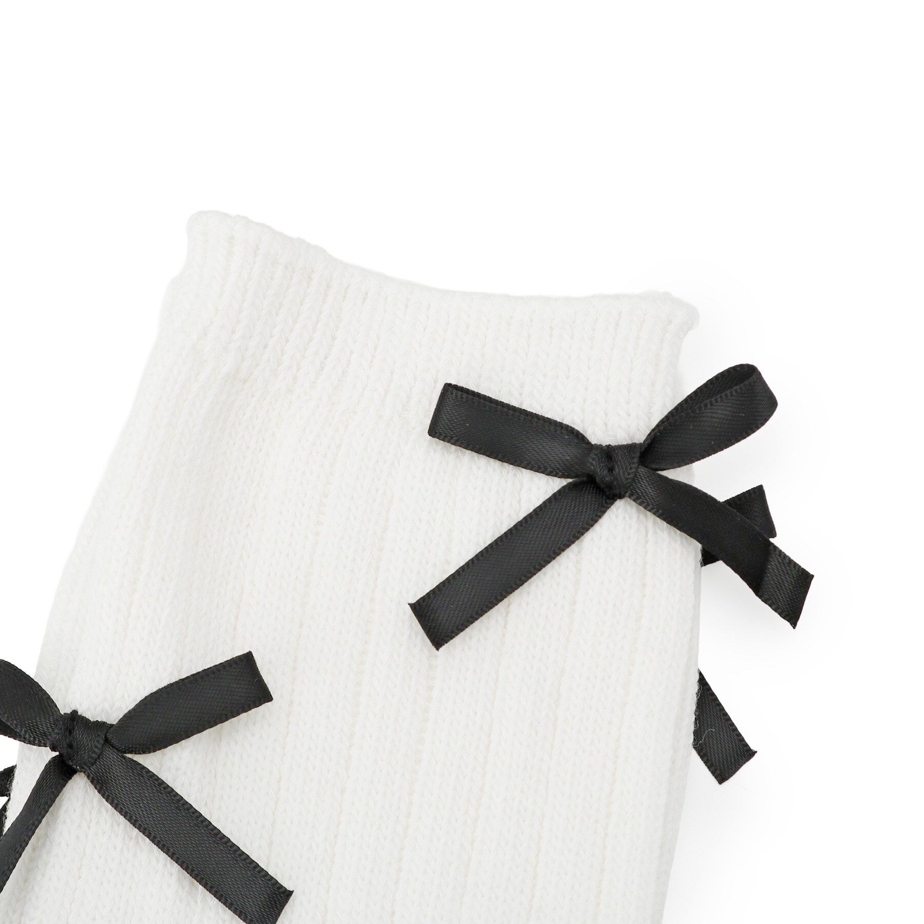 PINK-latte「【30cm丈】リボンルーズソックス」|ソックス|