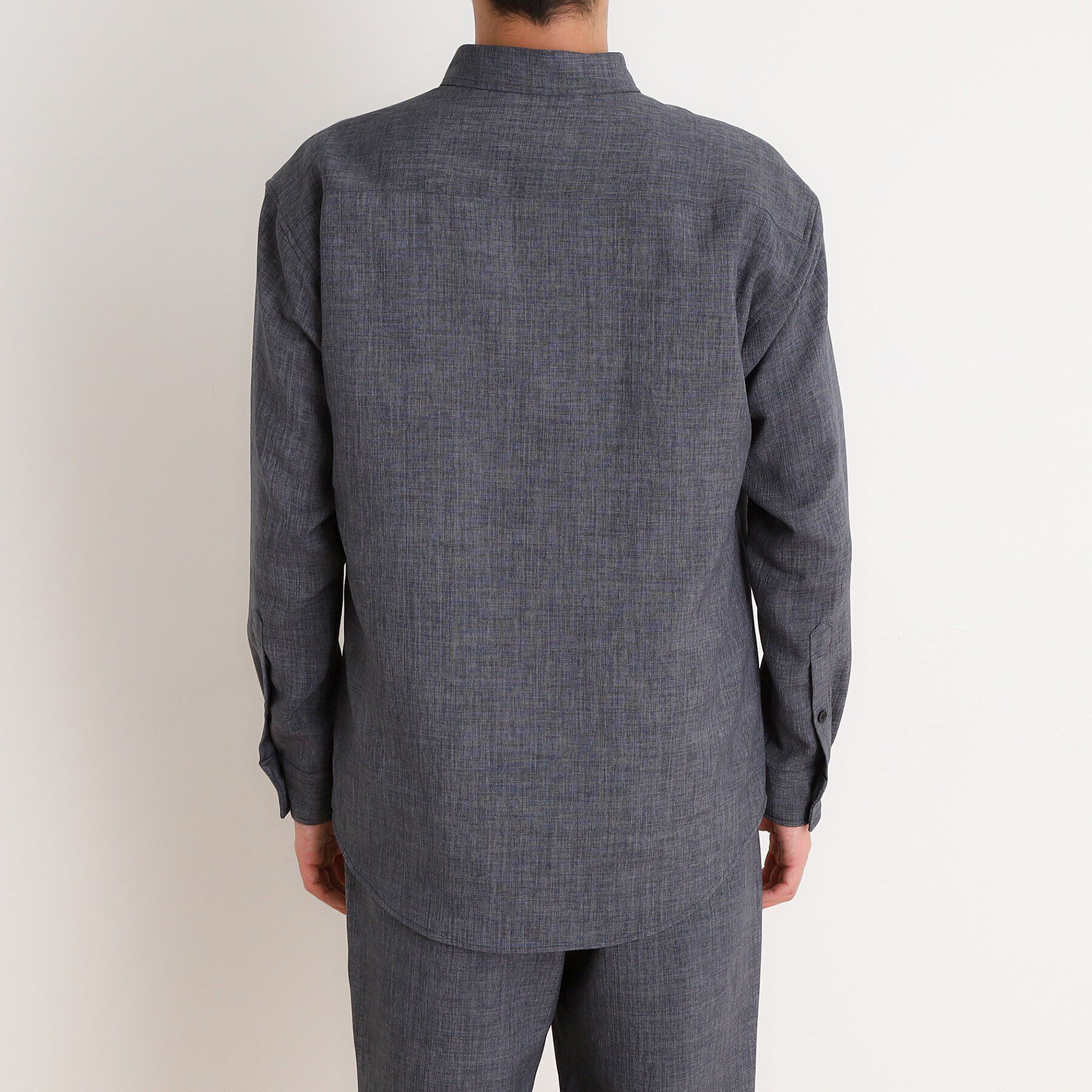 THE SHOP TK「リネンライクレギュラーカラーシャツ セットアップ可」|シャツ・ブラウス|