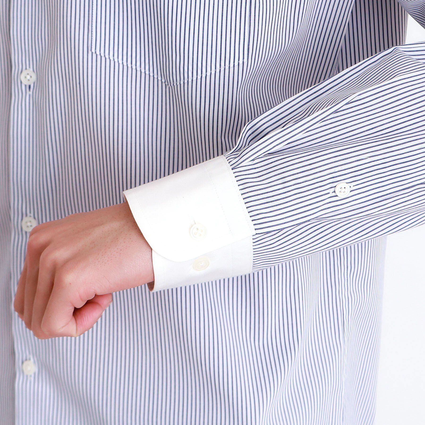 THE SHOP TK「ドレスストライプシャツ【洗濯機OK】」|シャツ・ブラウス|