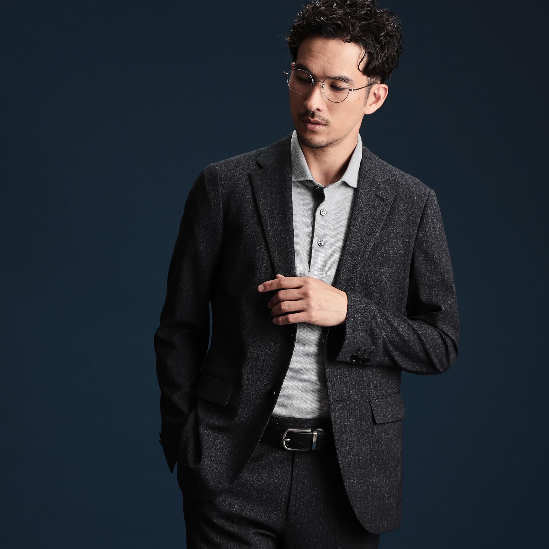 THE SHOP TK「AVANT AIR メッシュジャケット セットアップ可 ／ 洗える ／ ストレッチ ／ シワになりに」|テーラードジャケット|