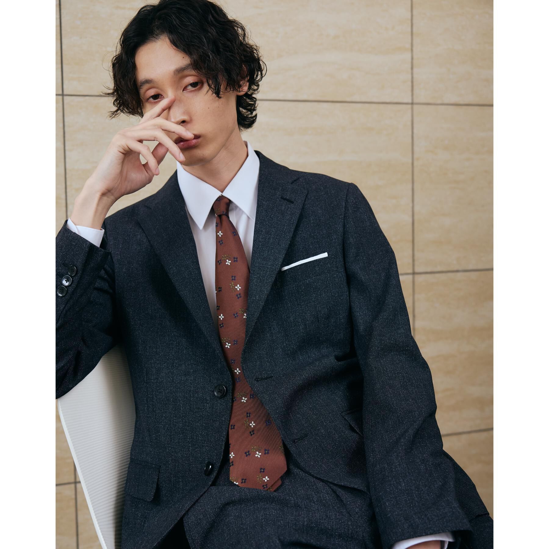 THE SHOP TK「AVANT AIR メッシュジャケット セットアップ可 ／ 洗える ／ ストレッチ ／ シワになりに」|テーラードジャケット|