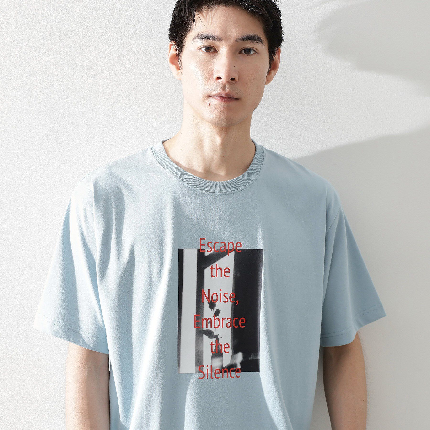 THE SHOP TK「リサイクルアート半袖Tシャツ【接触冷感/洗濯機OK】」|Tシャツ・カットソー|