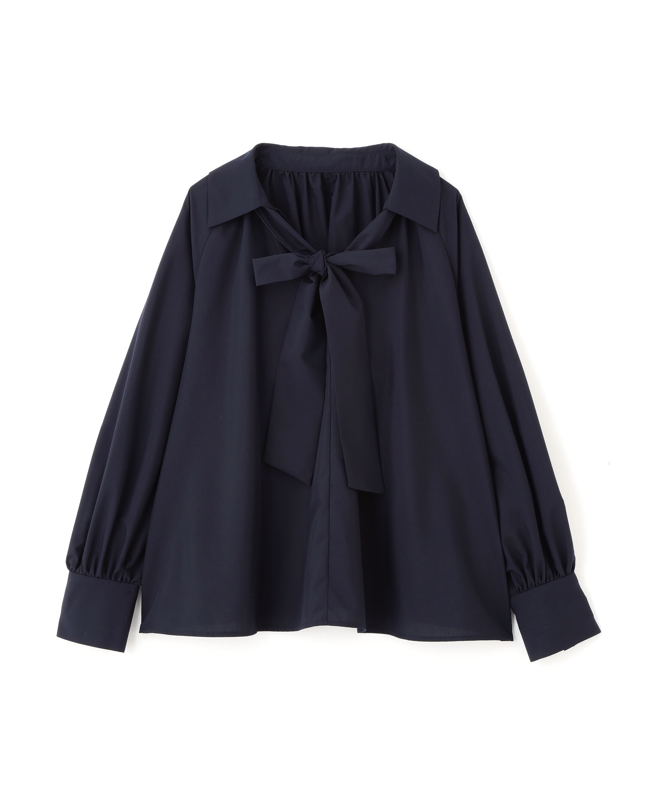  「スキッパーリボンタイブラウス」|シャツ・ブラウス|