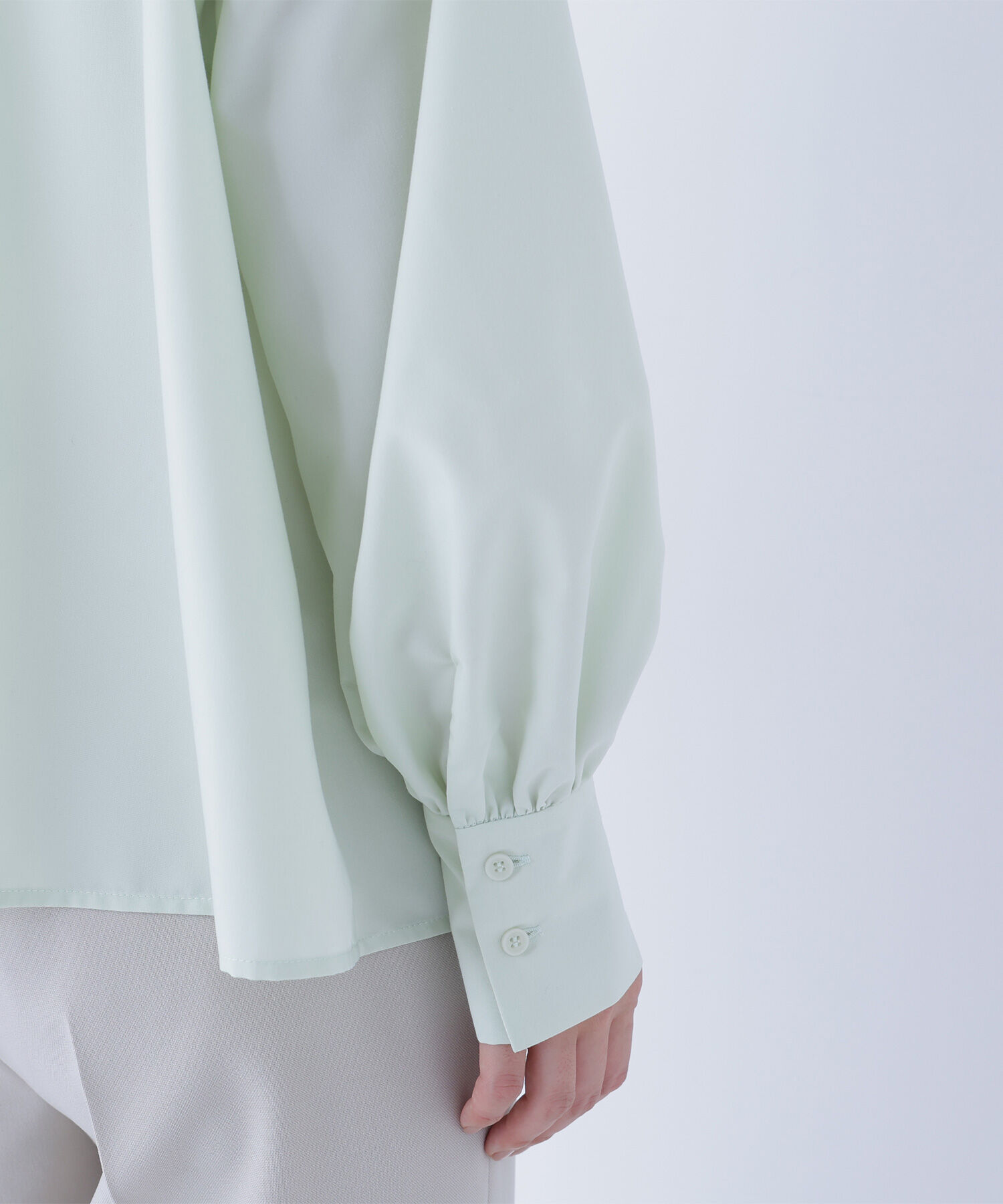  「スキッパーリボンタイブラウス」|シャツ・ブラウス|