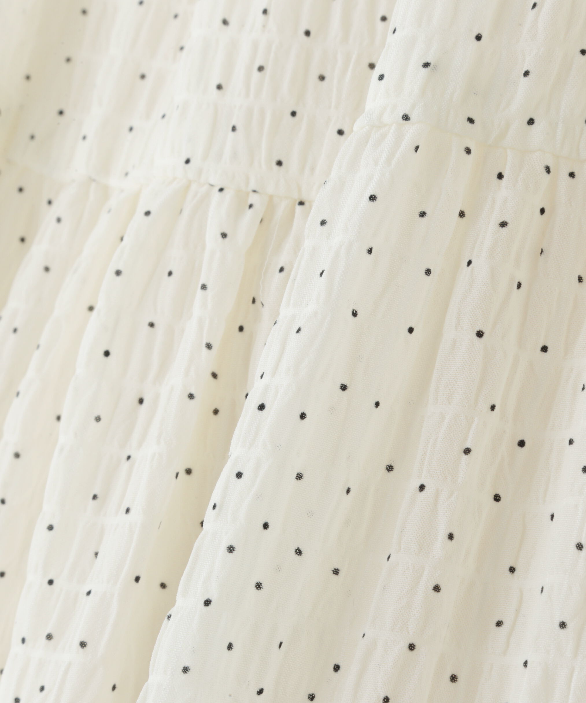  「ドットバイカラーフレアスカート」|スカート|