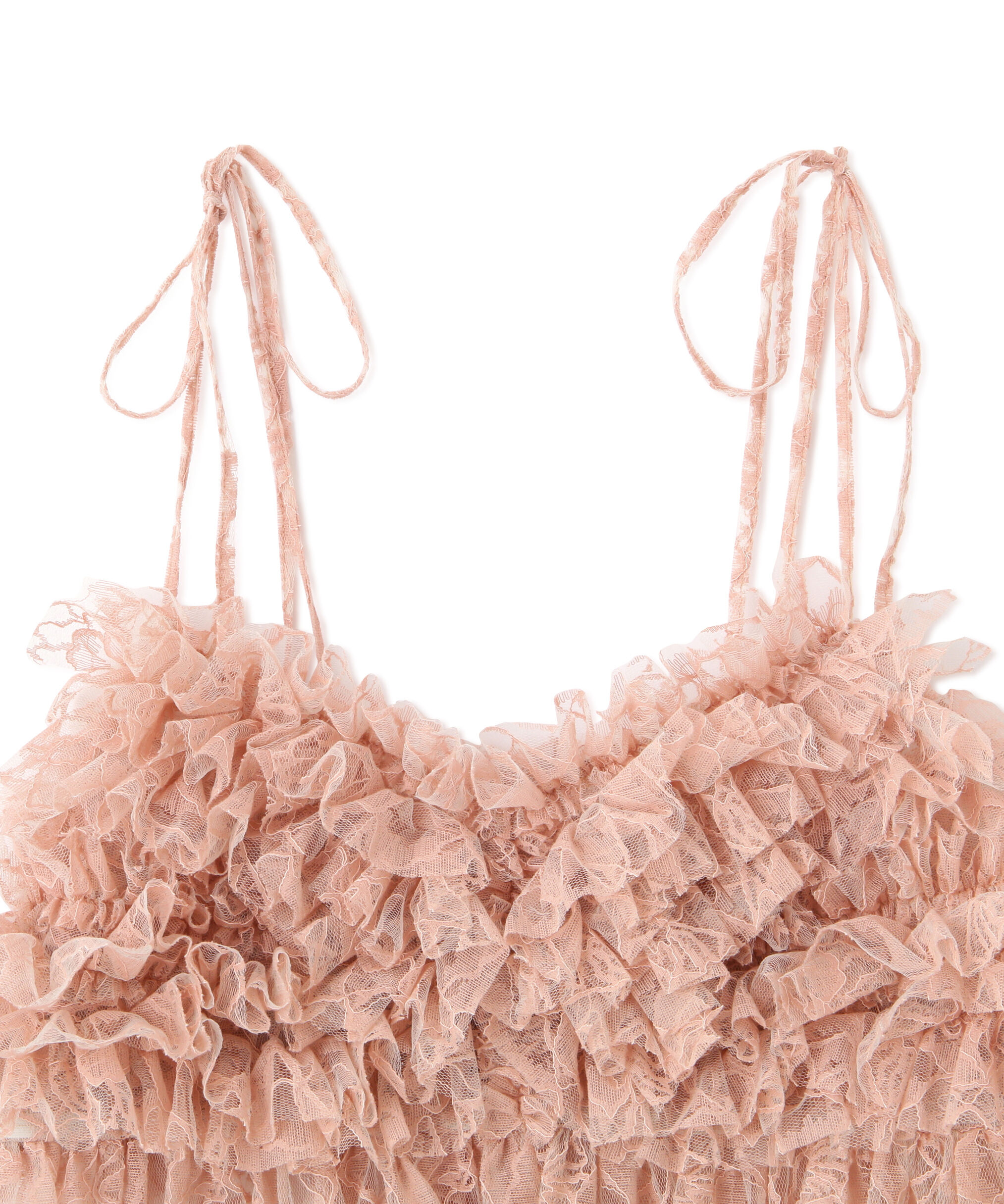  「フリルレースキャミ」|シャツ・ブラウス|