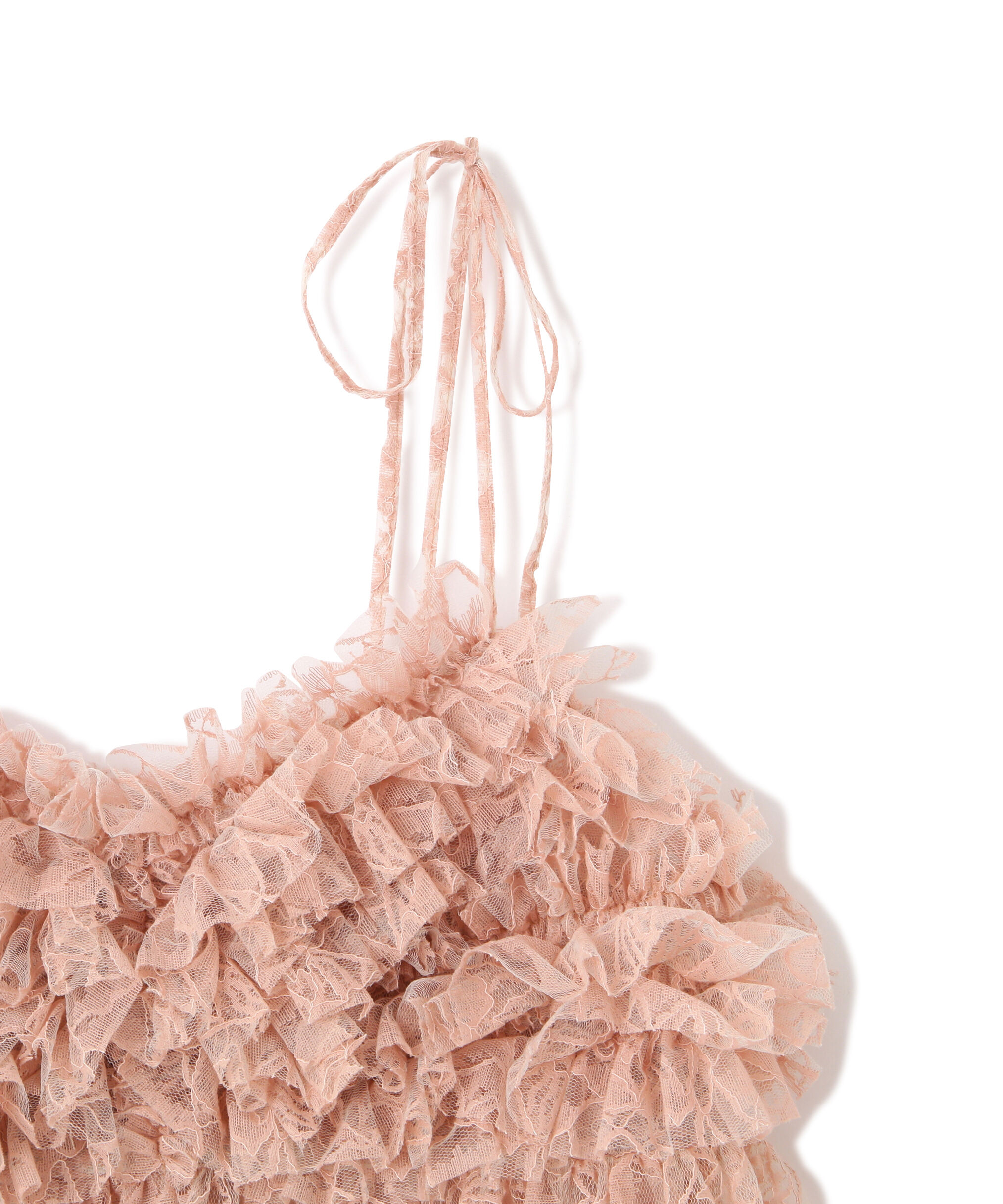  「フリルレースキャミ」|シャツ・ブラウス|