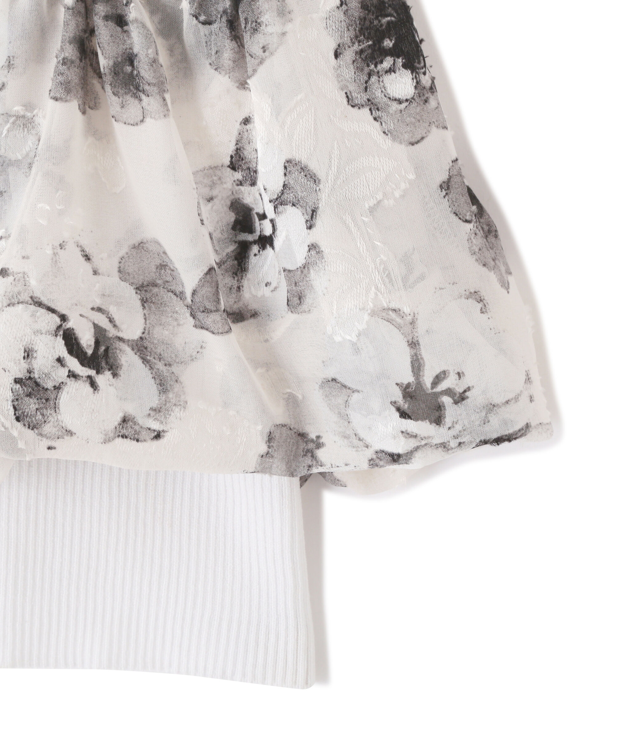  「バルーンフリルキャミ付きニットセット」|ニット・セーター|