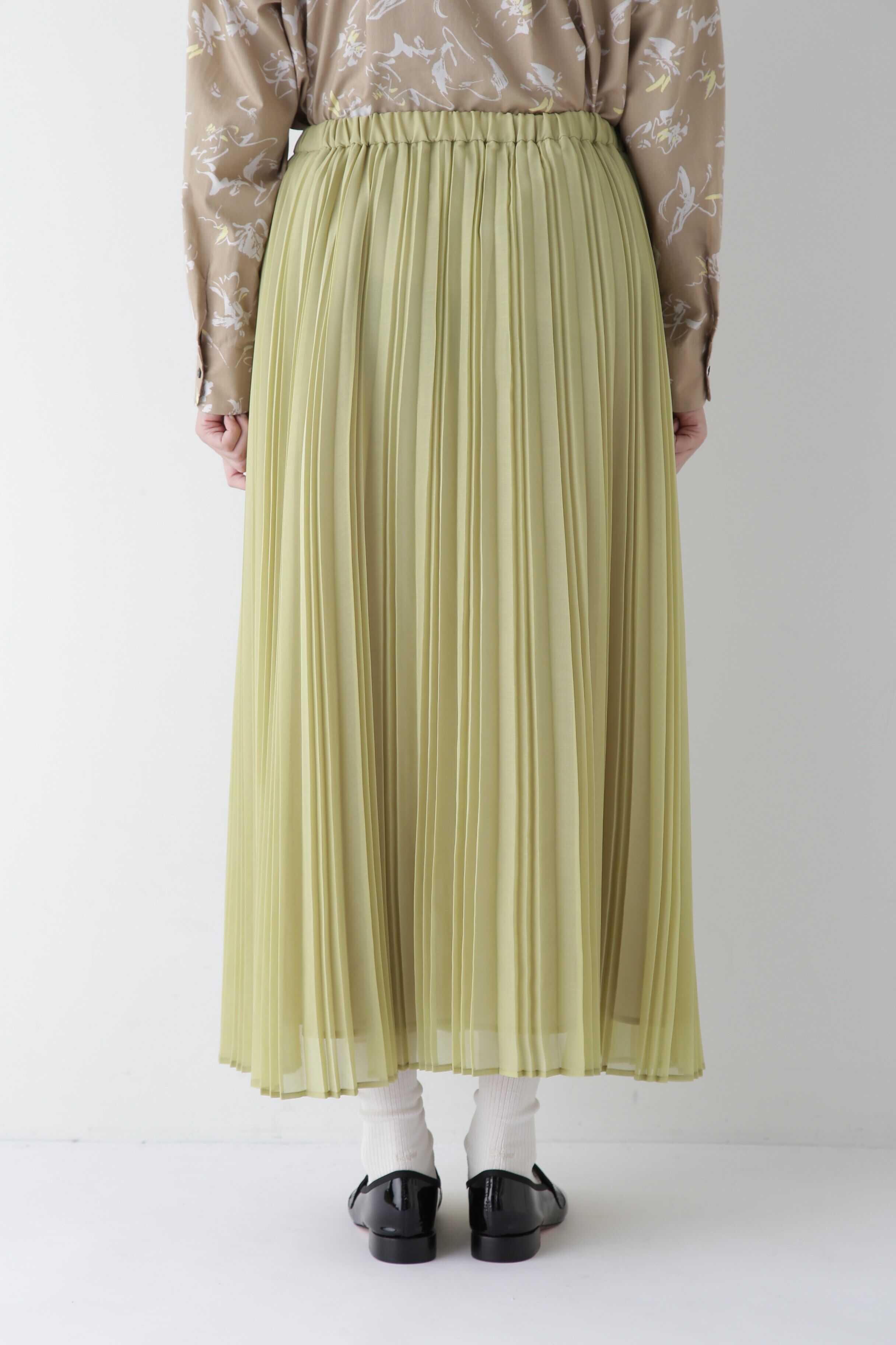  「◆スパンボイルアコーディオンプリーツスカート」|スカート|