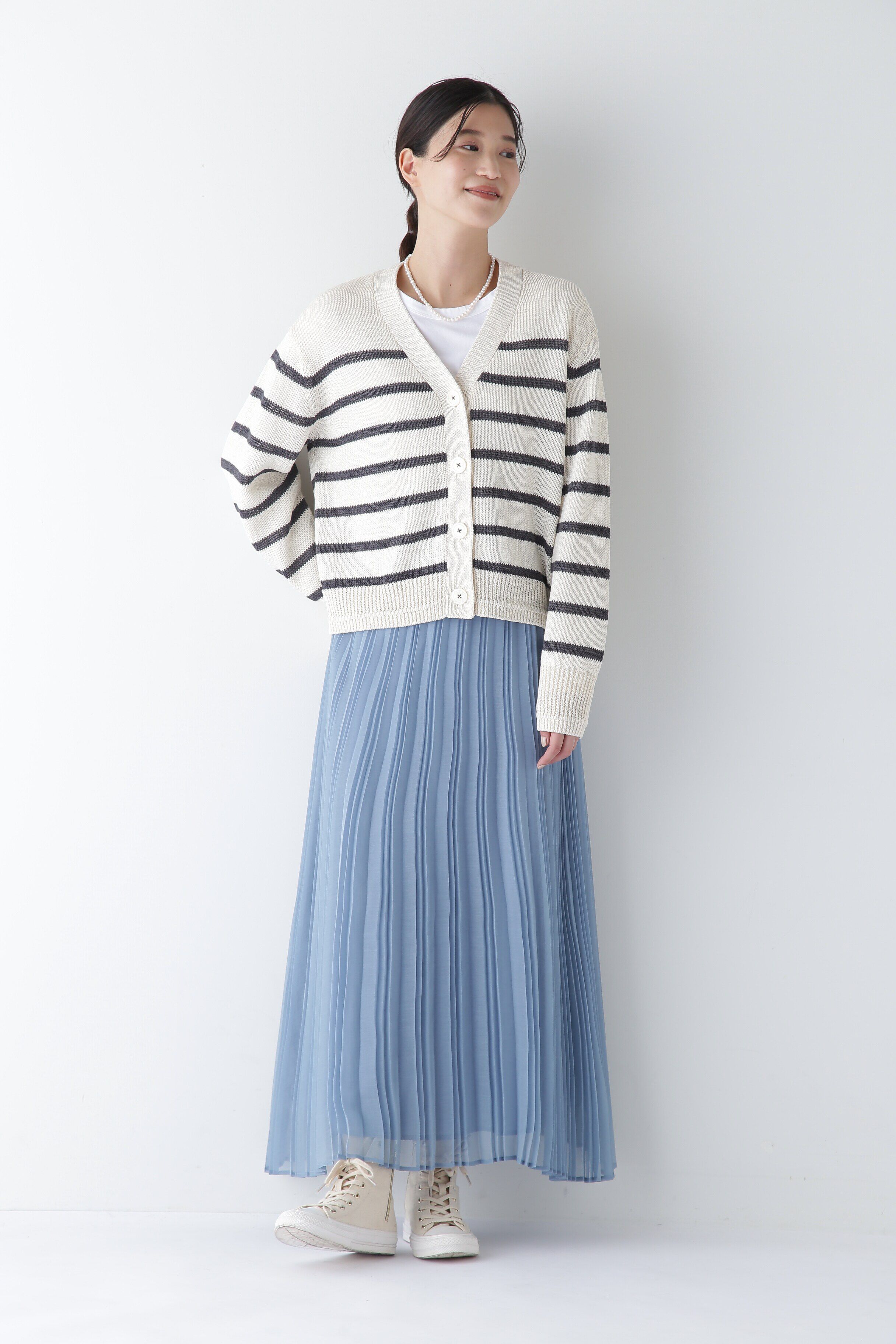  「◆スパンボイルアコーディオンプリーツスカート」|スカート|