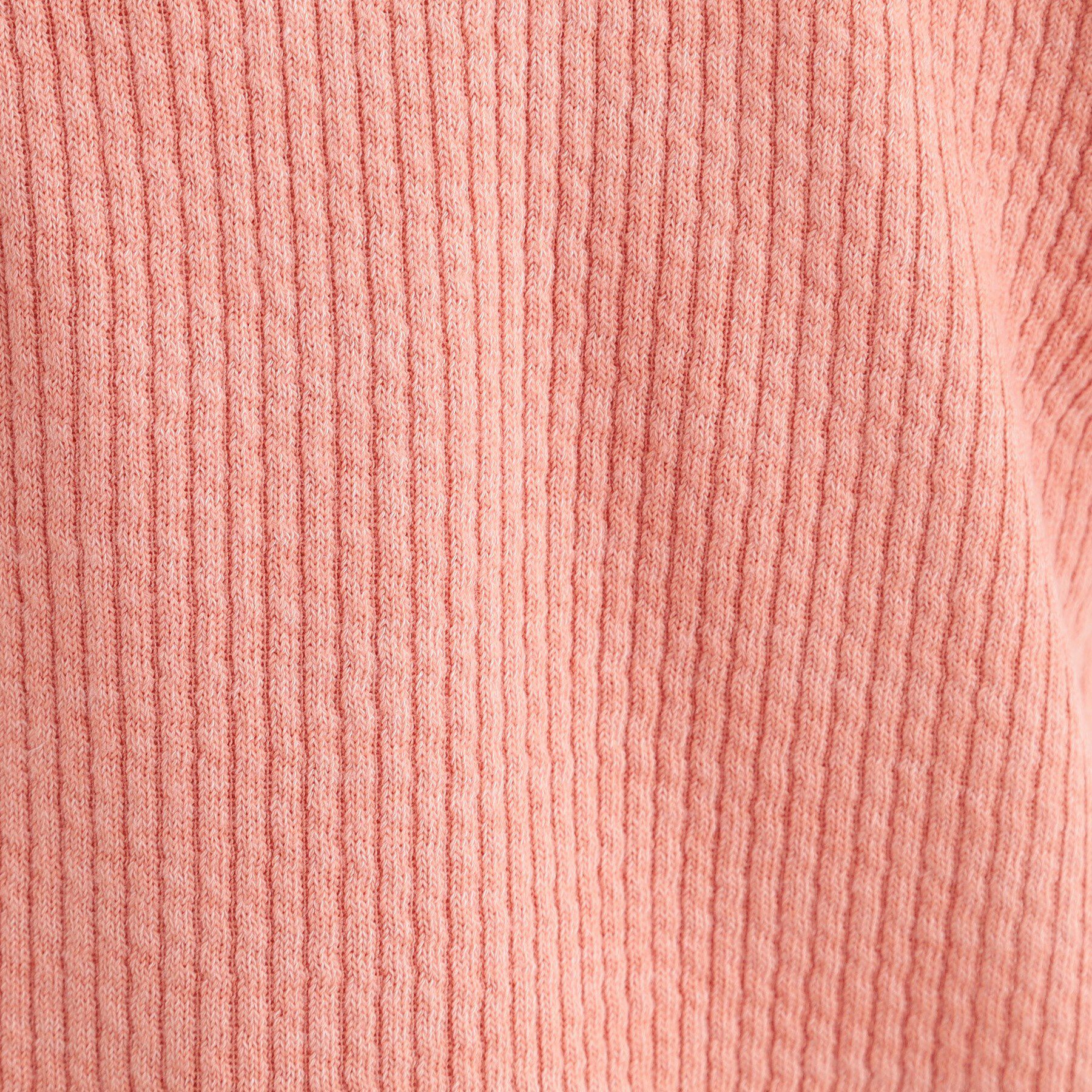 SHOO･LA･RUE「【S-LL】柔らかさが癖になる 凹凸Vネックカーディガン」|カーディガン|