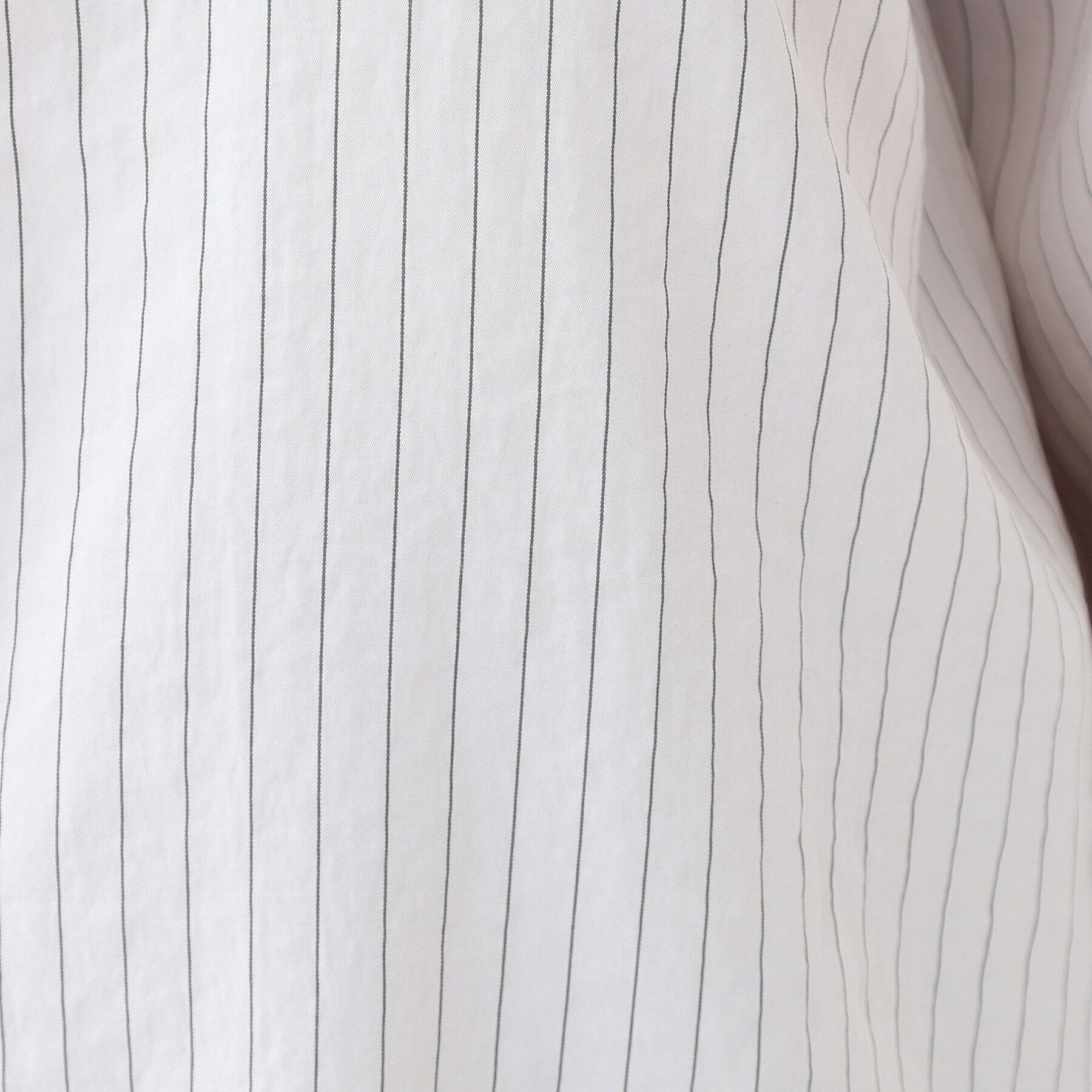 SHOO･LA･RUE「【洗える/UV/吸水速乾/アンチピリング/S-LL】襟フリルデザインシャツ」|シャツ・ブラウス|