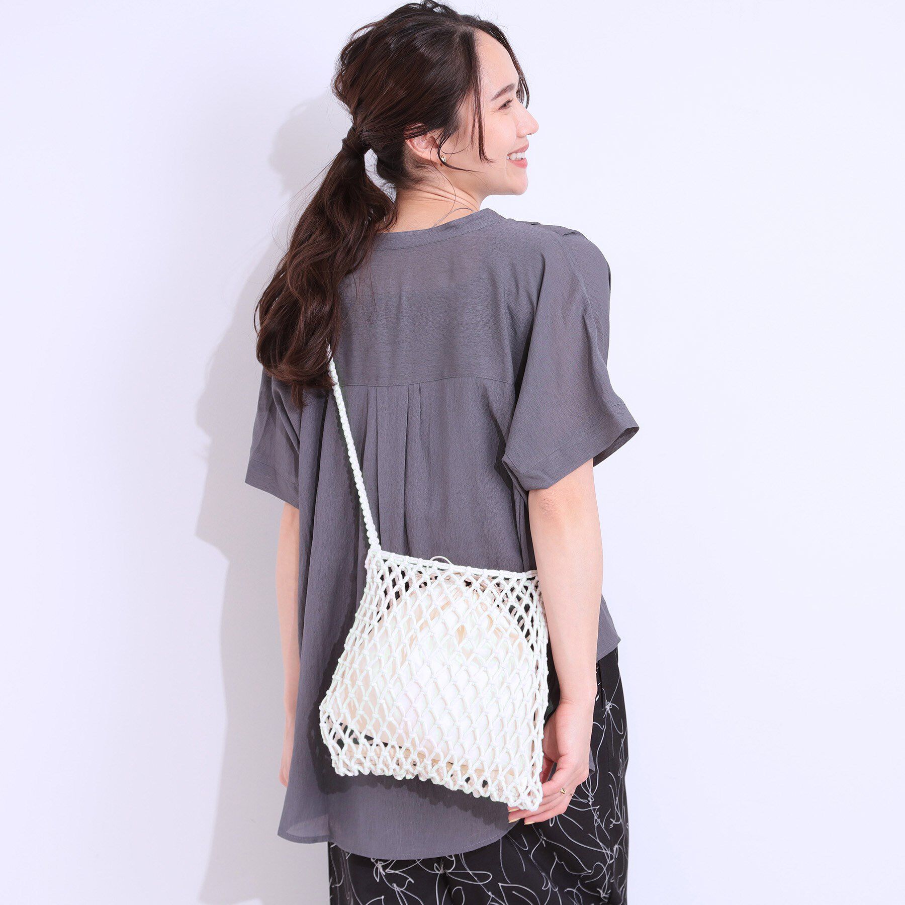 SHOO･LA･RUE「マクラメショルダーバッグ」|ショルダー・メッセンジャー|