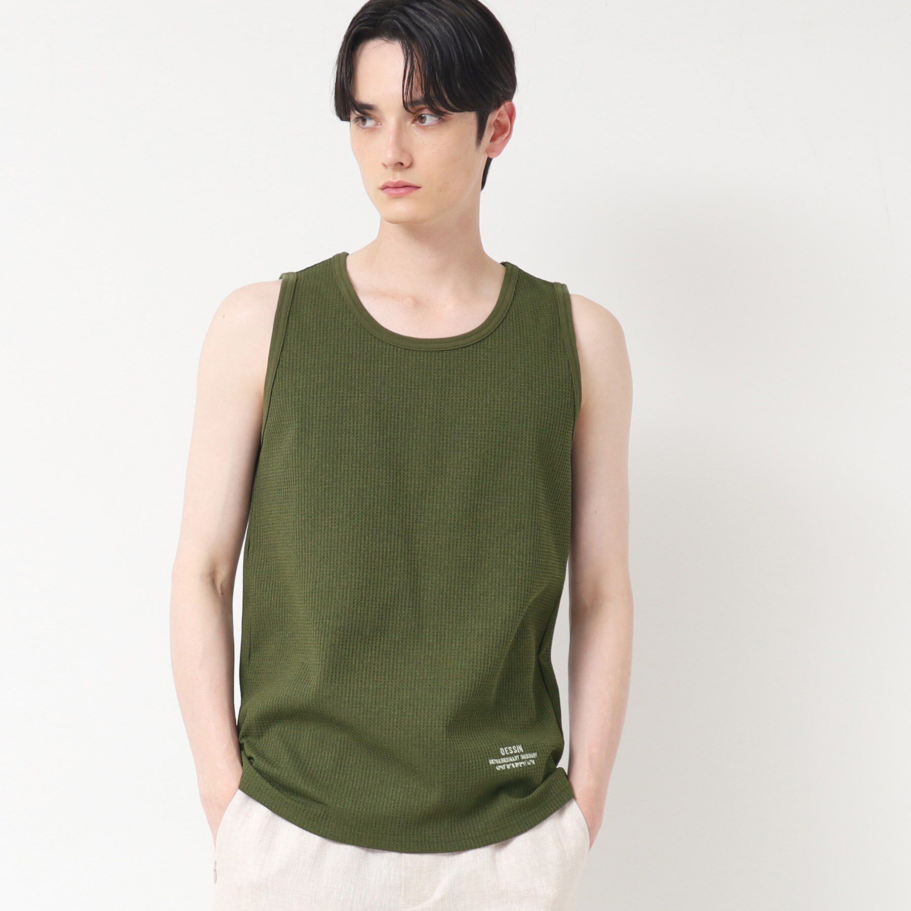 Dessin「【洗える】アメリカンスリーブ」|タンクトップ|