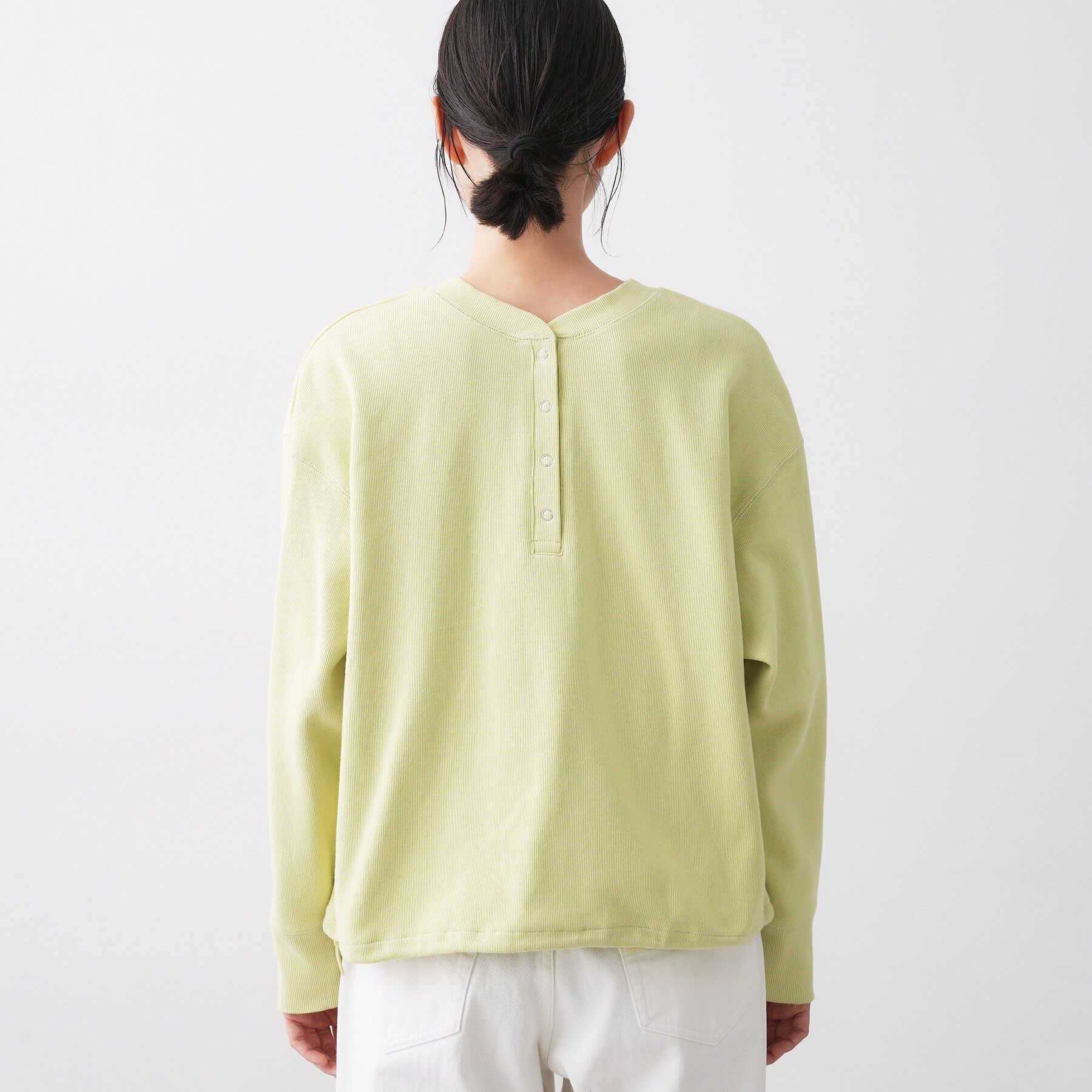 Dessin「【前後2WAY/洗える】ドロストリブカットソー」|Tシャツ・カットソー|