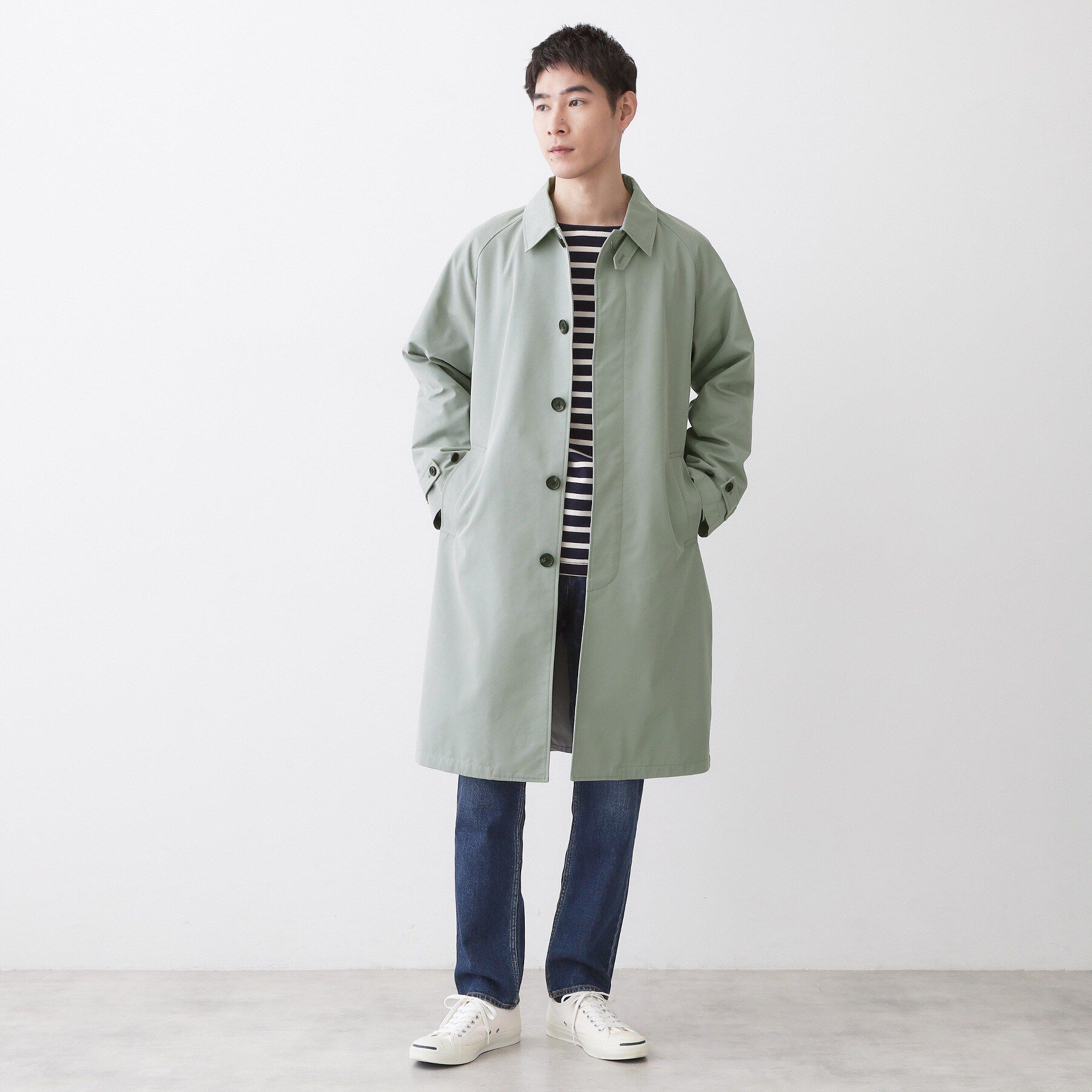 Dessin「【ユニセックス】シャンブレートレンチコート」|トレンチコート|