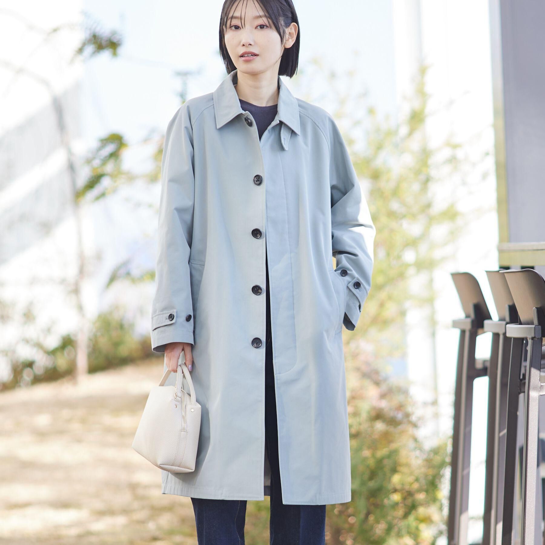 Dessin「【ユニセックス】シャンブレートレンチコート」|トレンチコート|