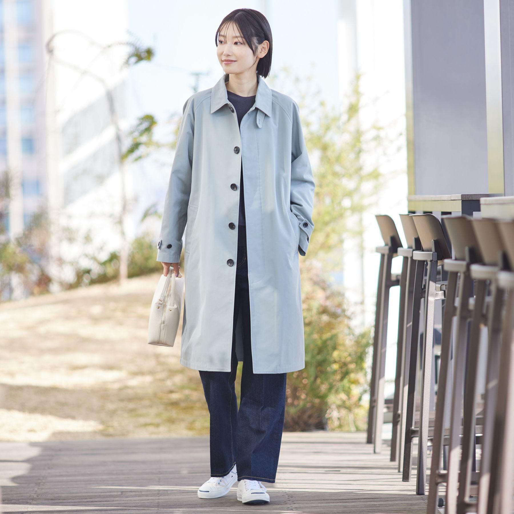 Dessin「【ユニセックス】シャンブレートレンチコート」|トレンチコート|