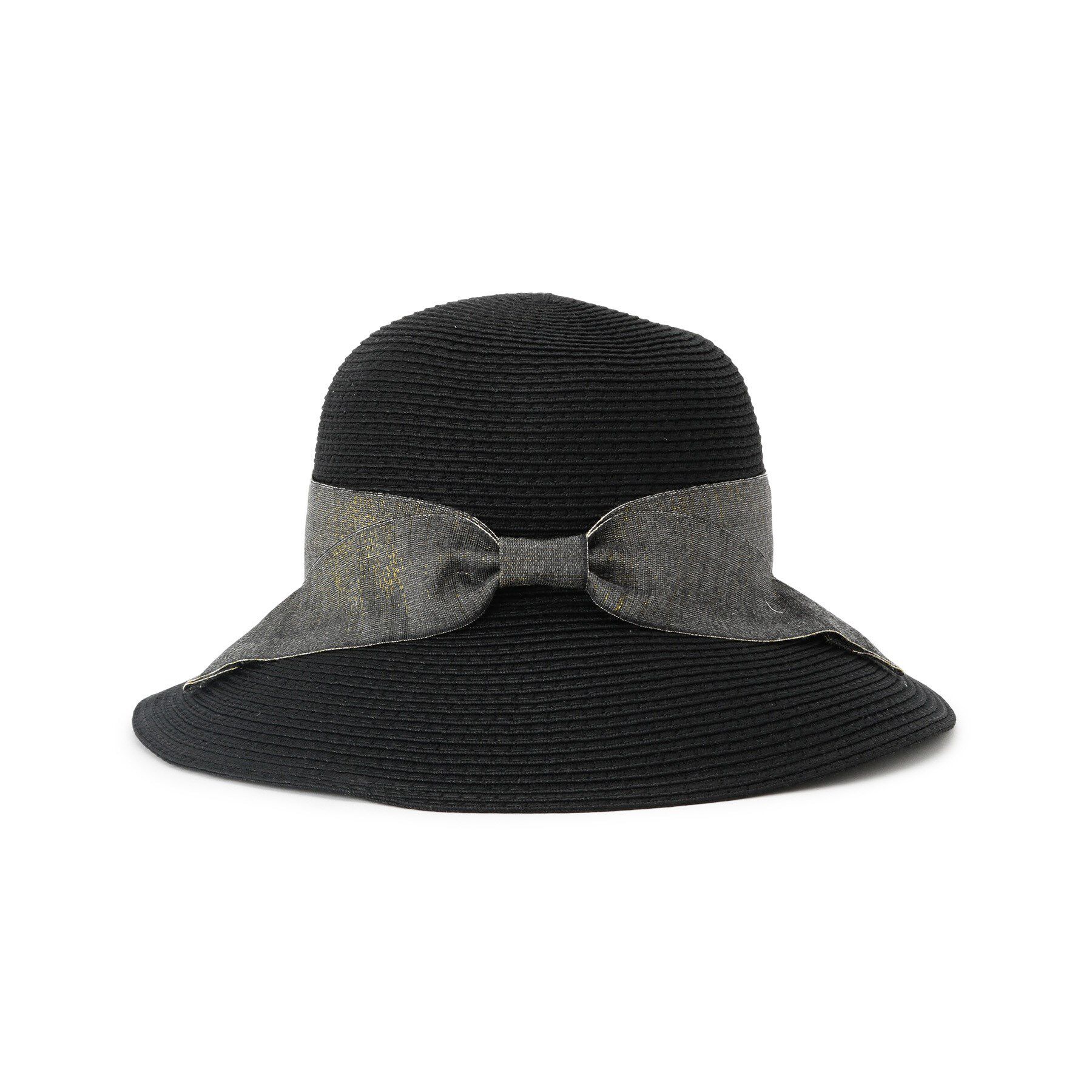 ITS&rsquo;DEMO「【畳める／サイズ調整可／手洗い可】コンパクトラメリボンハット」|ハット|