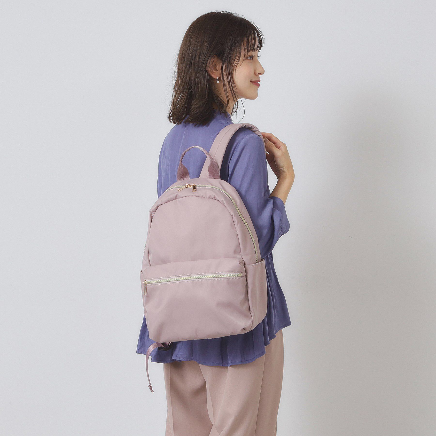 ITS&rsquo;DEMO「【A4／9ポケット】軽量撥水リュック」|リュック|